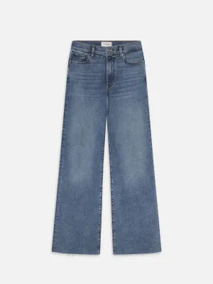 Le Slim Palazzo Raw Hem -- Rowley Raw After