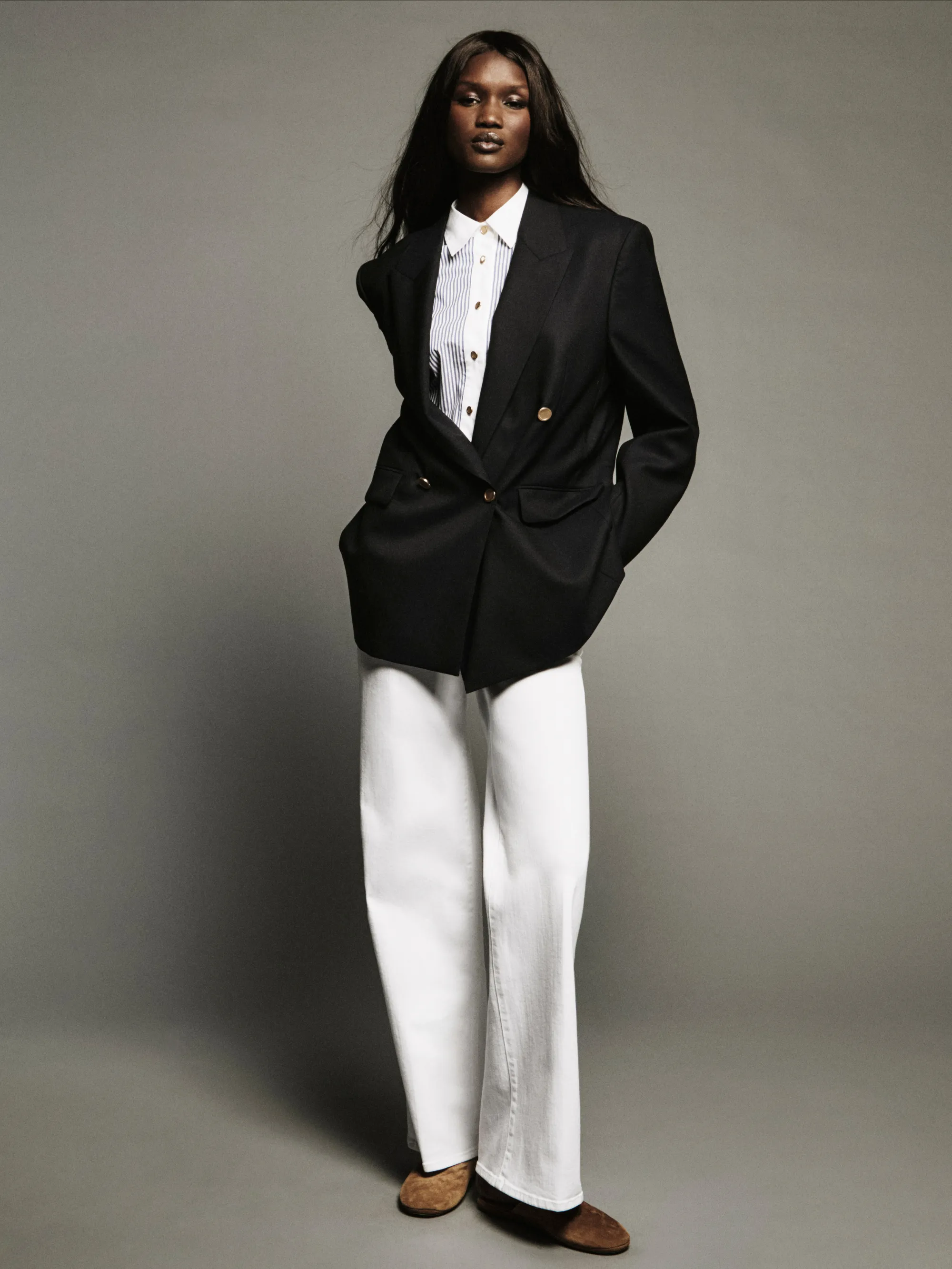 Le Slim Palazzo -- White