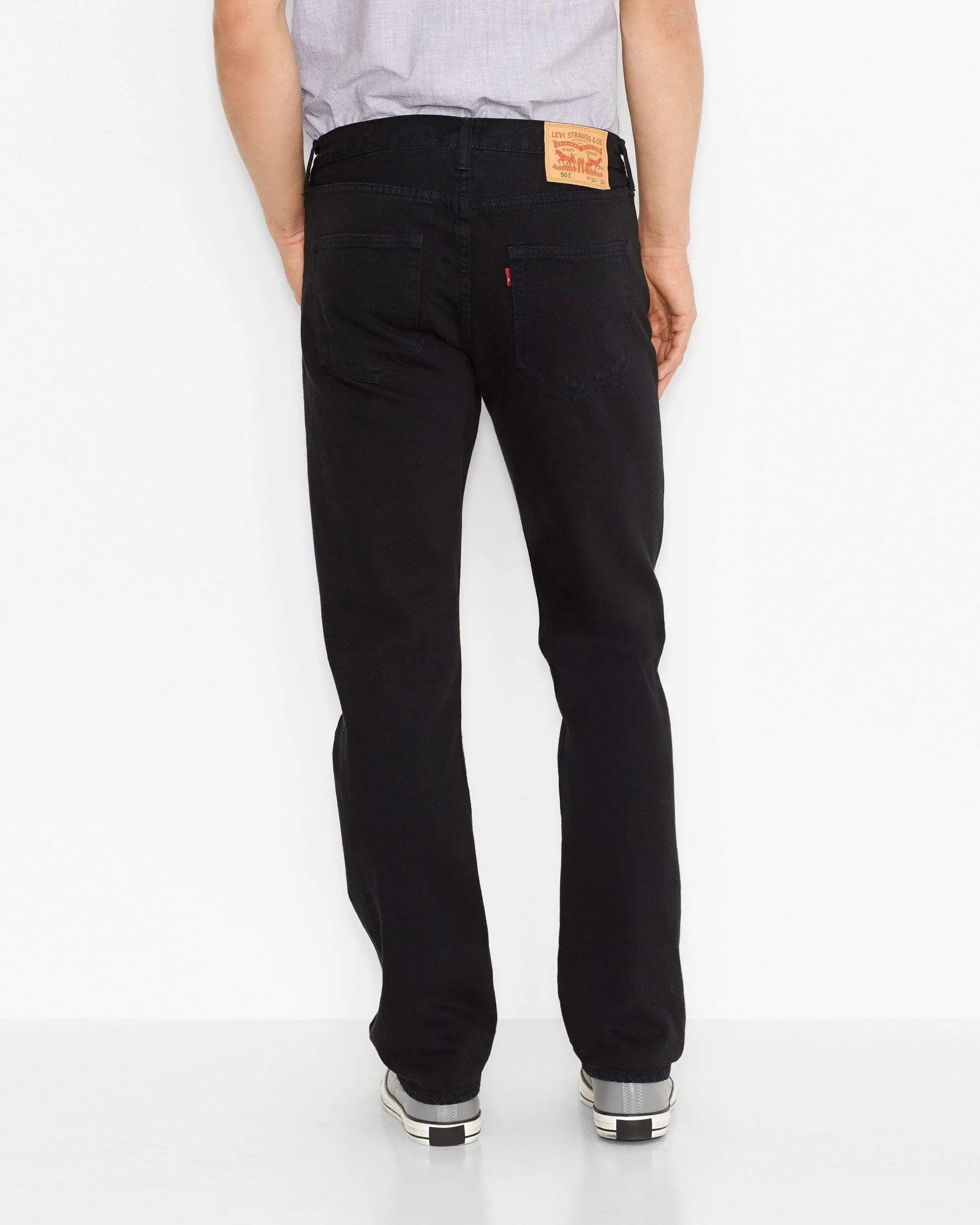 Levi's® 501 Original Regular Fit Mens Jeans - Black