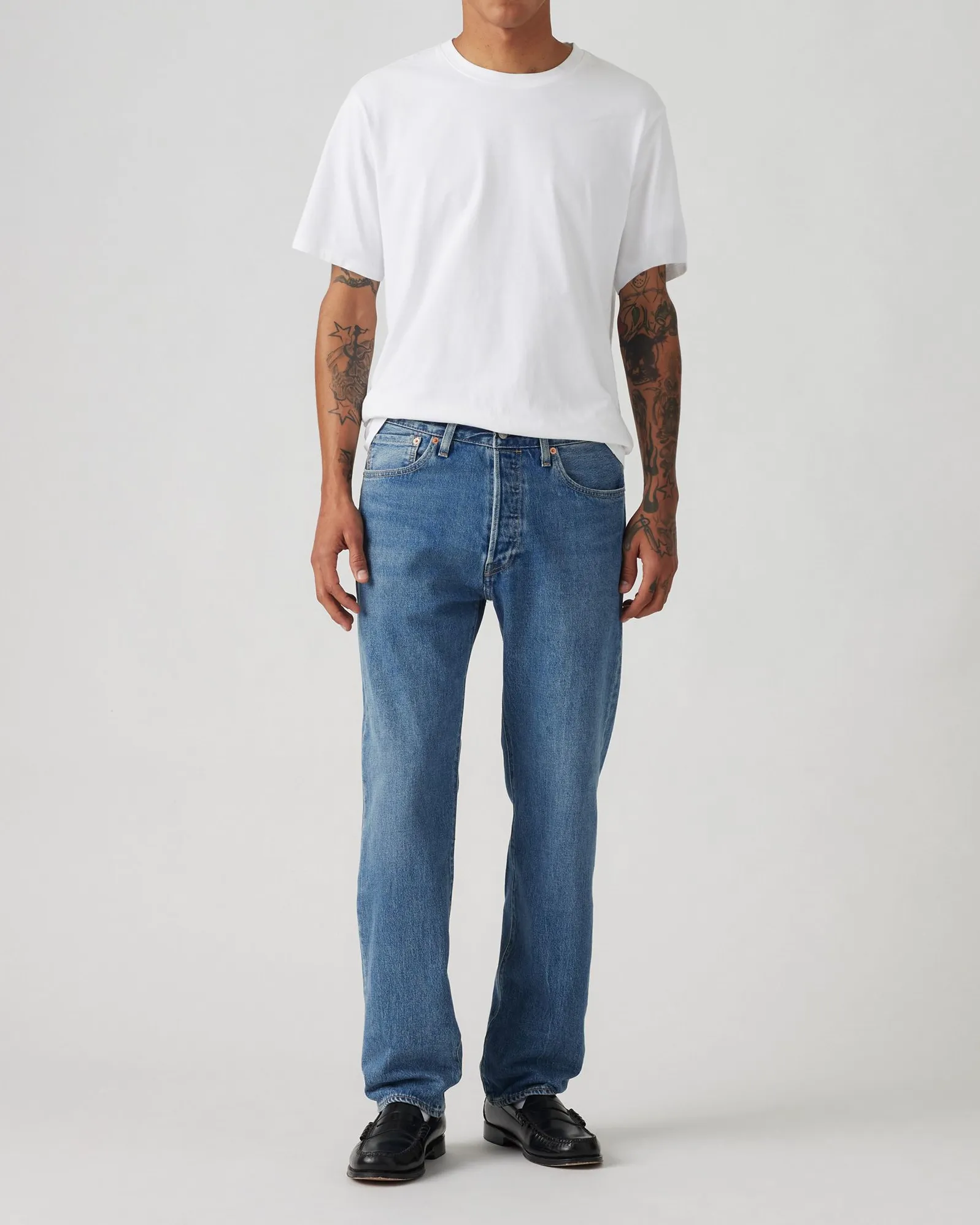 Levi's® 501 Original Regular Fit Mens Jeans - Never Settle Stretch