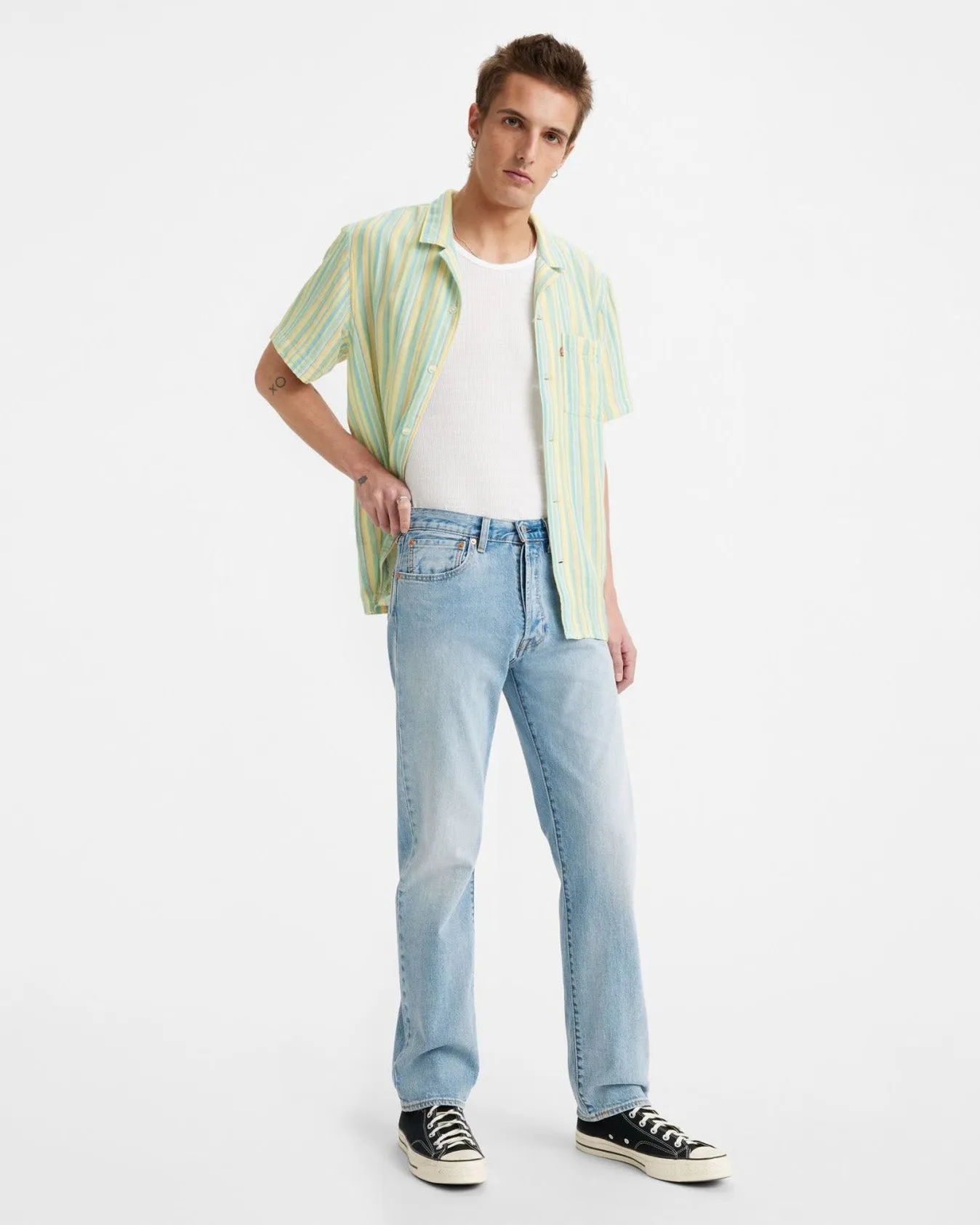 Levi's® 501 Original Regular Fit Mens Jeans - Stretch It Out