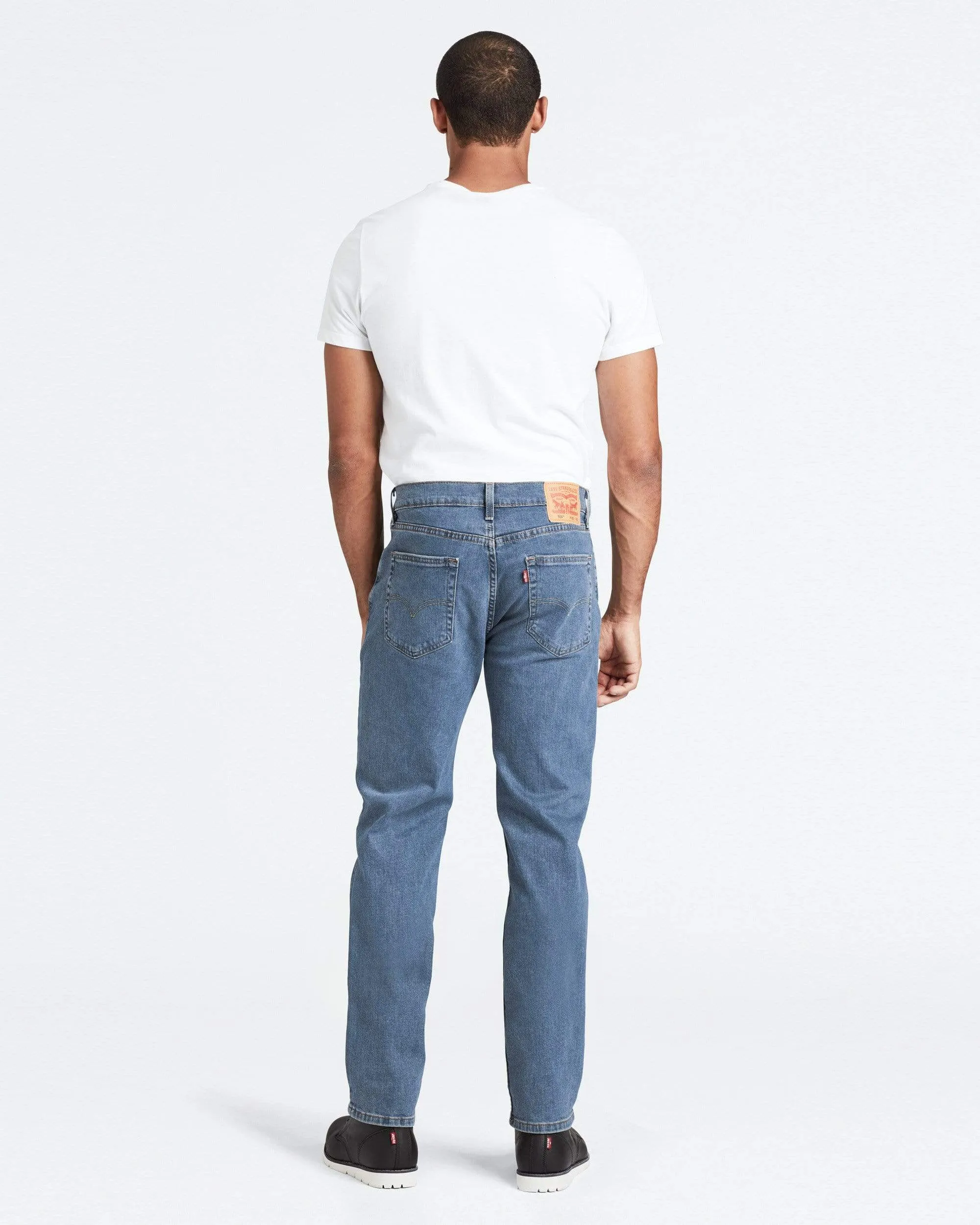 Levi's® 514 Relaxed Straight Mens Jeans - Stonewash Stretch T2