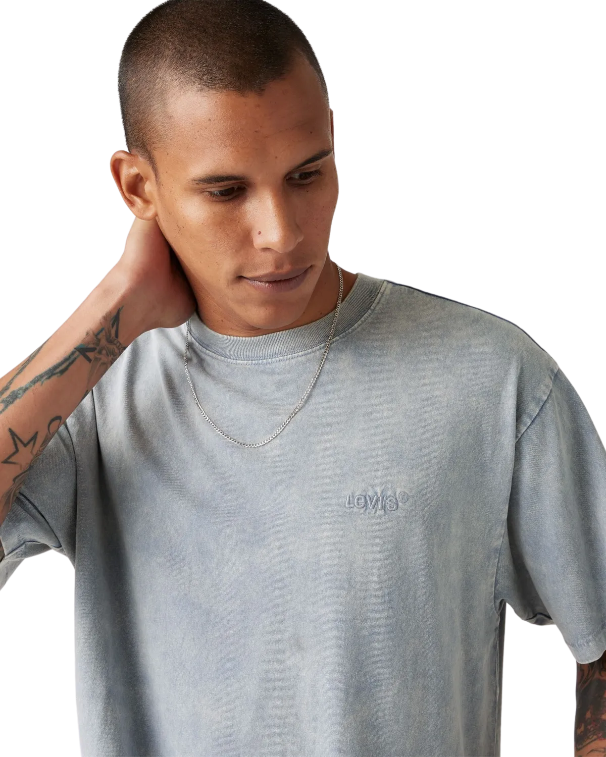 Levi's® Red Tab™ Vintage T-Shirt in Stones Throw Mineral Wash Infinity