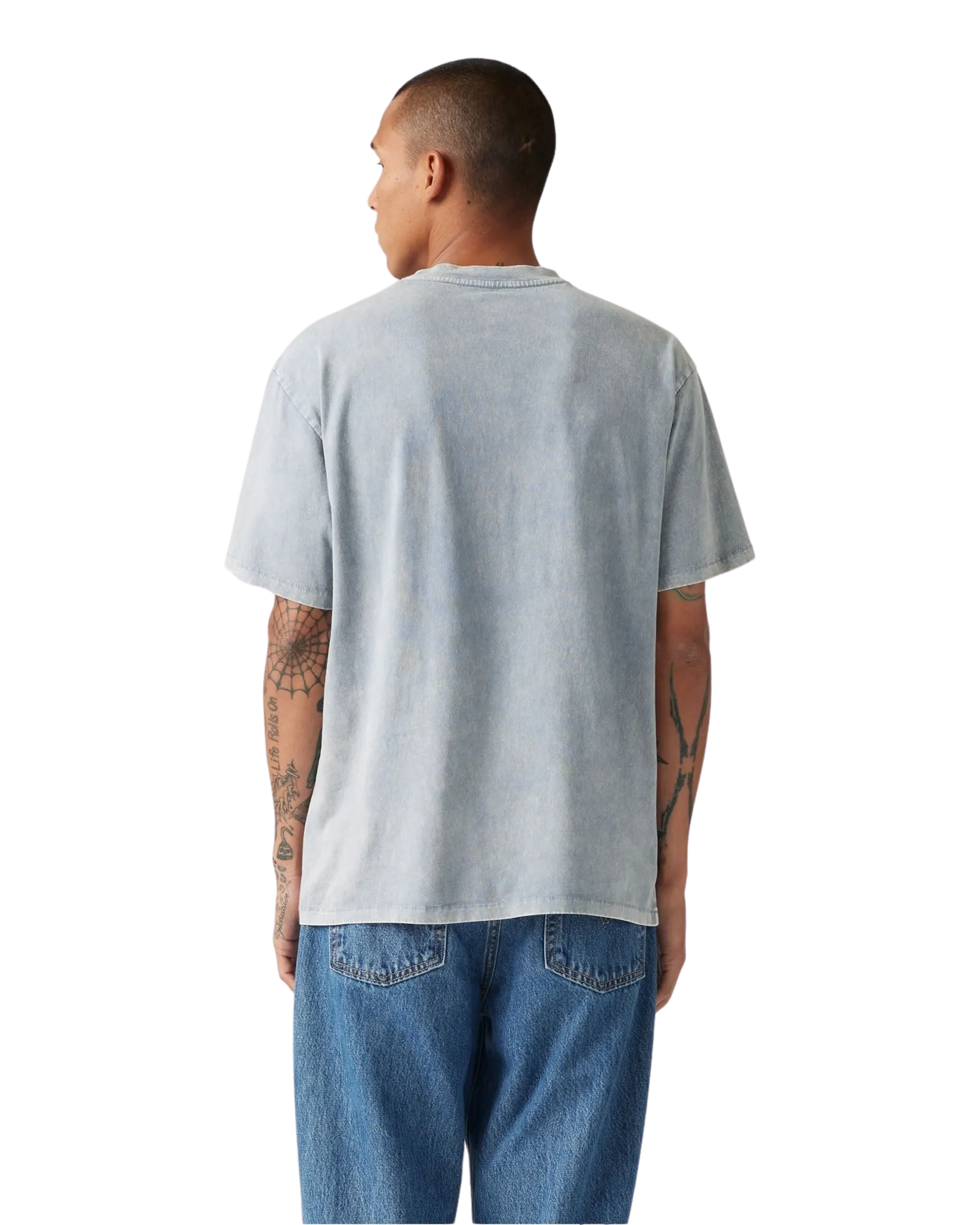 Levi's® Red Tab™ Vintage T-Shirt in Stones Throw Mineral Wash Infinity
