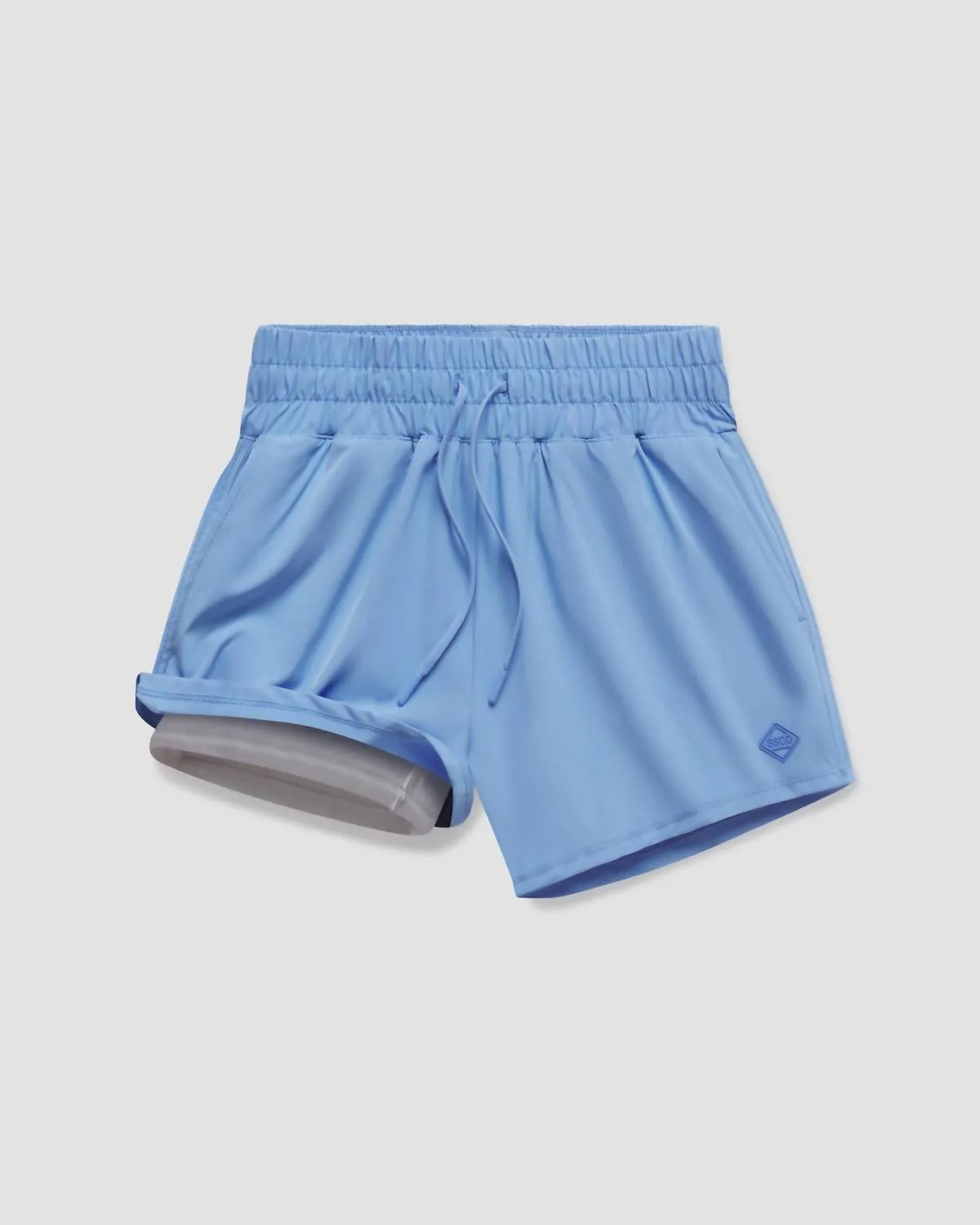 Lined Hybrid Shorts In Blue Dream