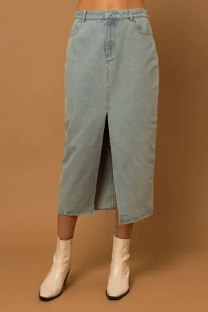 Lola Skirt In Denim