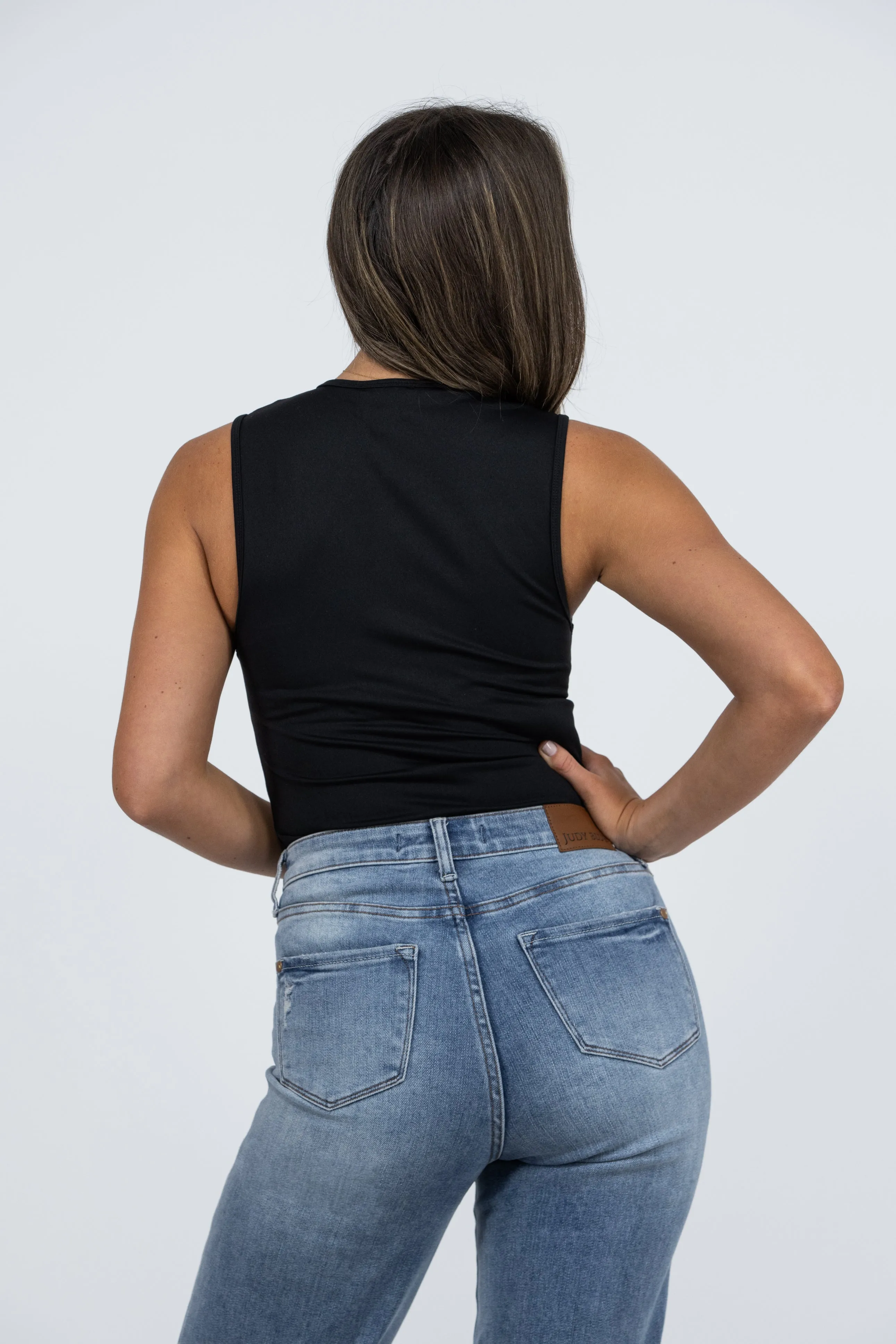 Loveliest Looks Women's Lightweight Layering Sleeveless Bodysuit *Final Sale*