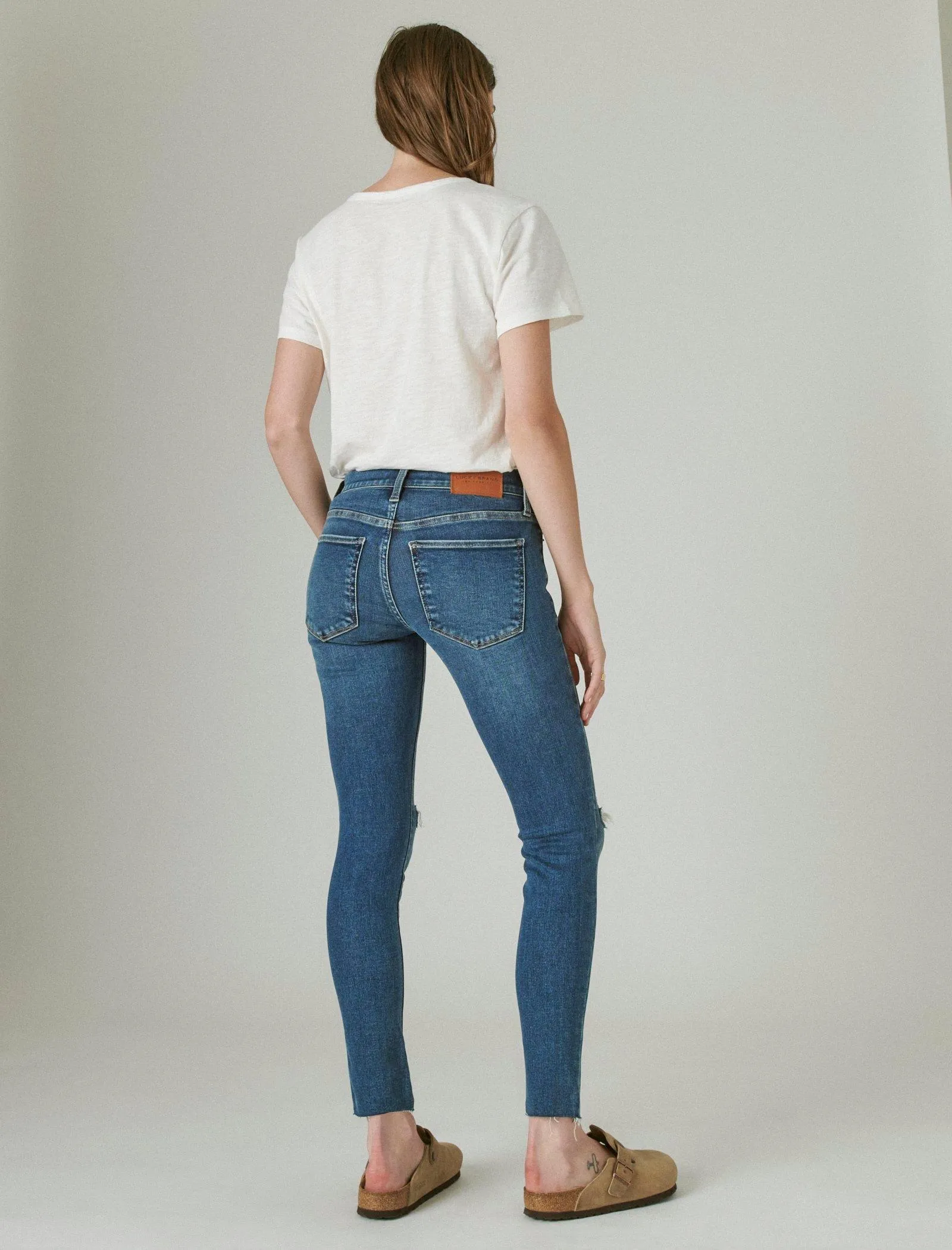 Lucky Brand Women's Mid Rise Ava Skinny Jean