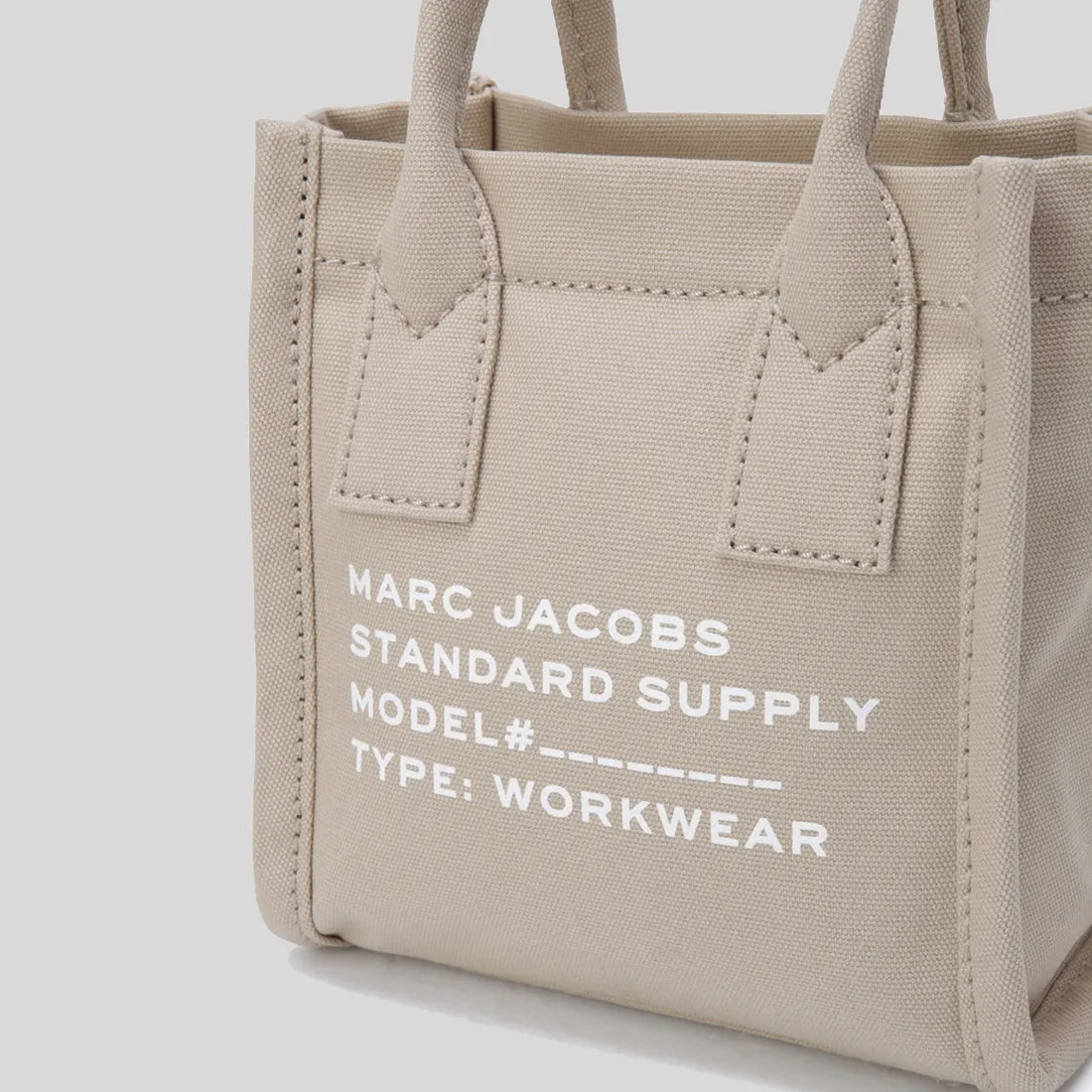 Marc Jacobs Bags MARC JACOBS Canvas Standard Supply Small Tote Beige 4S4HCR003H02