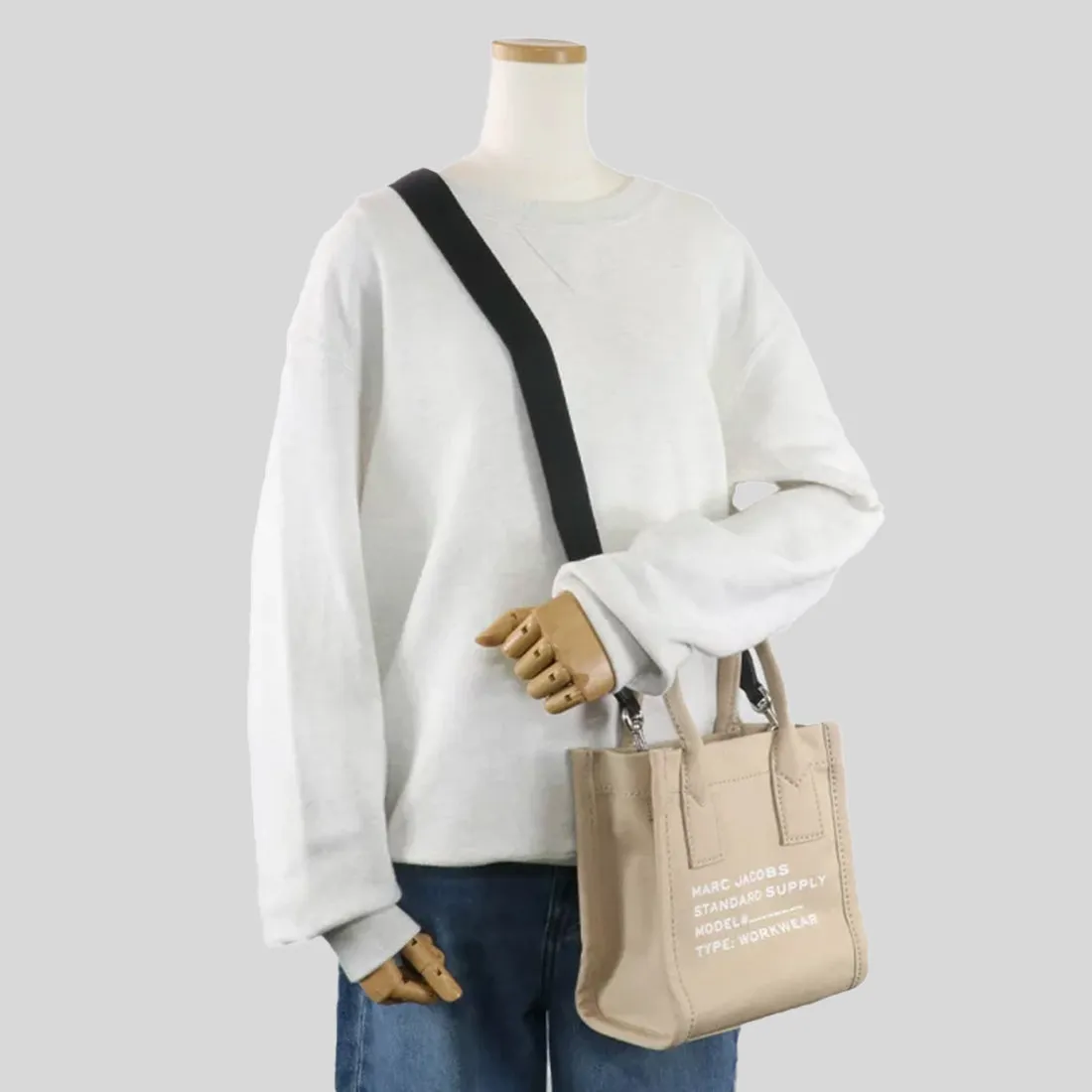 Marc Jacobs Bags MARC JACOBS Canvas Standard Supply Small Tote Beige 4S4HCR003H02