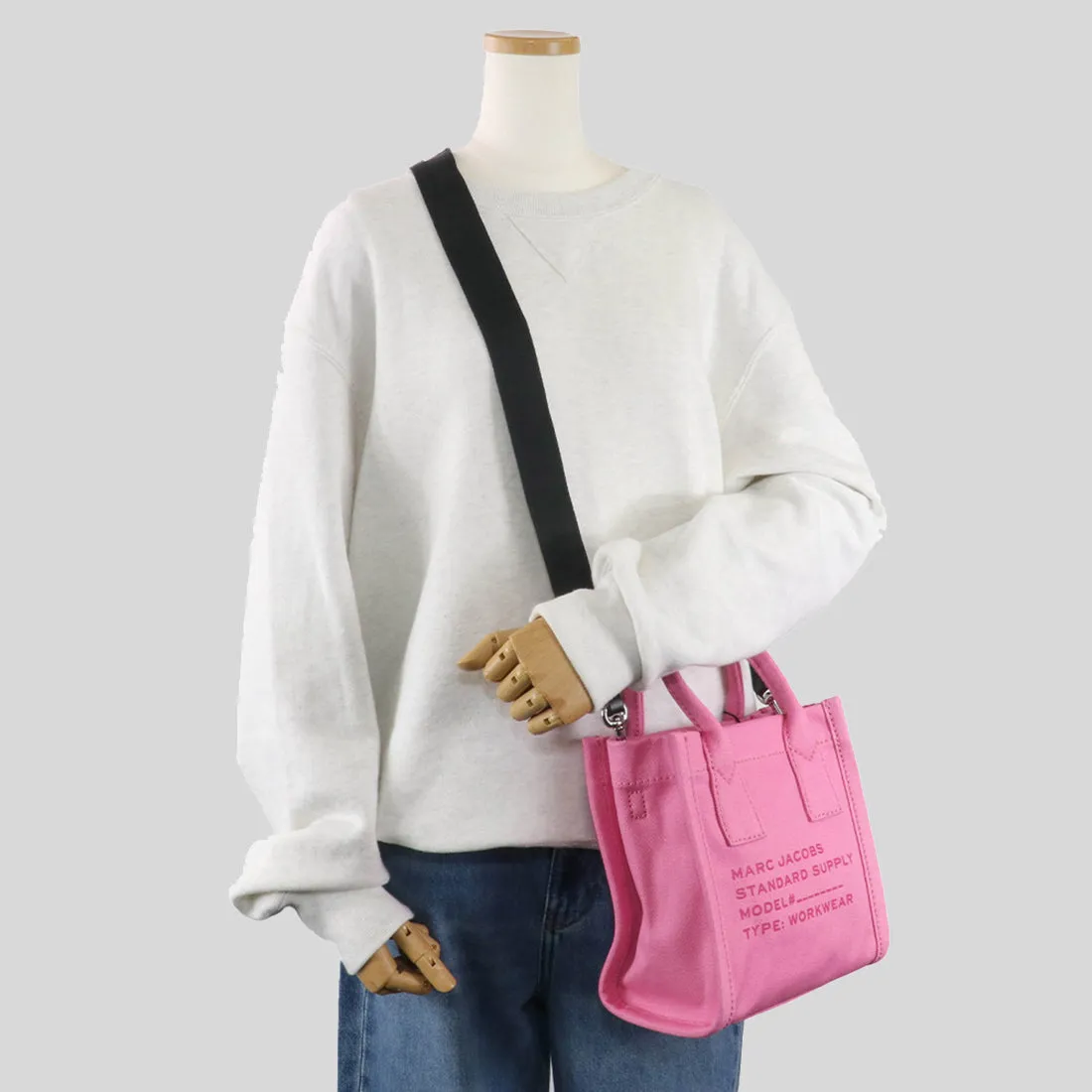 Marc Jacobs Bags MARC JACOBS Canvas Standard Supply Small Tote Candy Pink 4S4HCR003H02