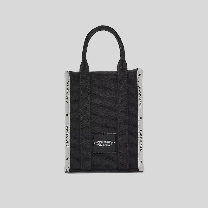 Marc Jacobs Bags MARC JACOBS The Jacquard Mini Tote Bag Black 2R3HCR027H01