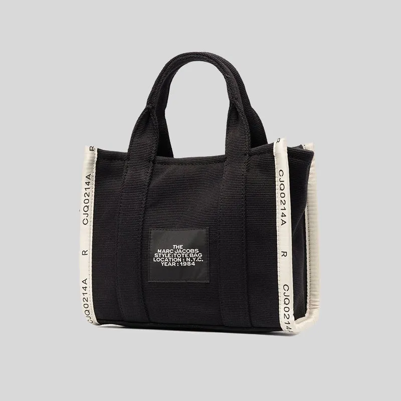 Marc Jacobs Bags Marc Jacobs The Jacquard Small Tote Bag Black M0017025