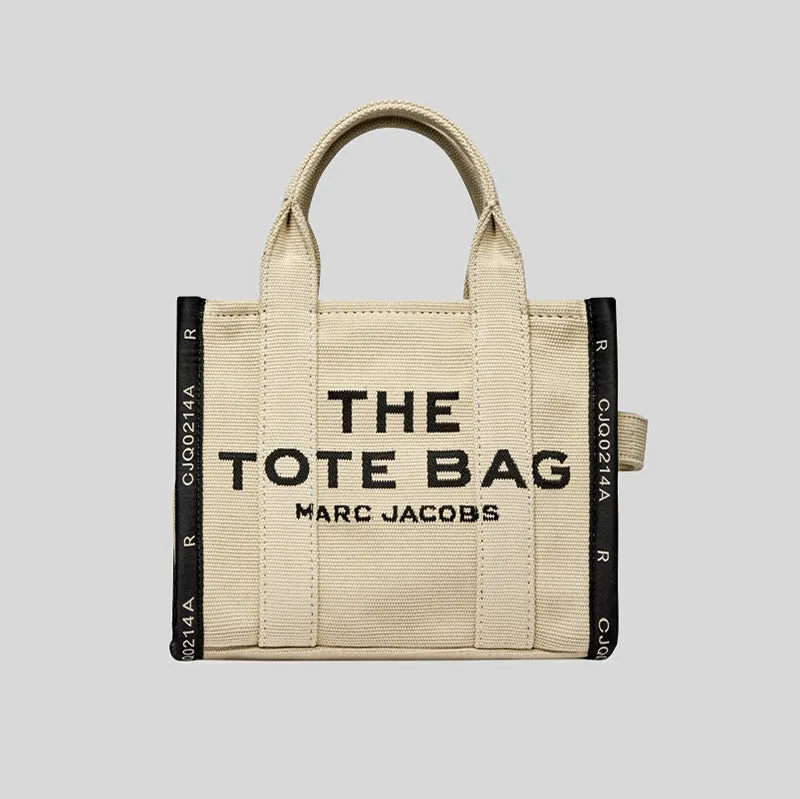 Marc Jacobs Bags MARC JACOBS The Jacquard Small Tote Bag Warm Sand M0017025