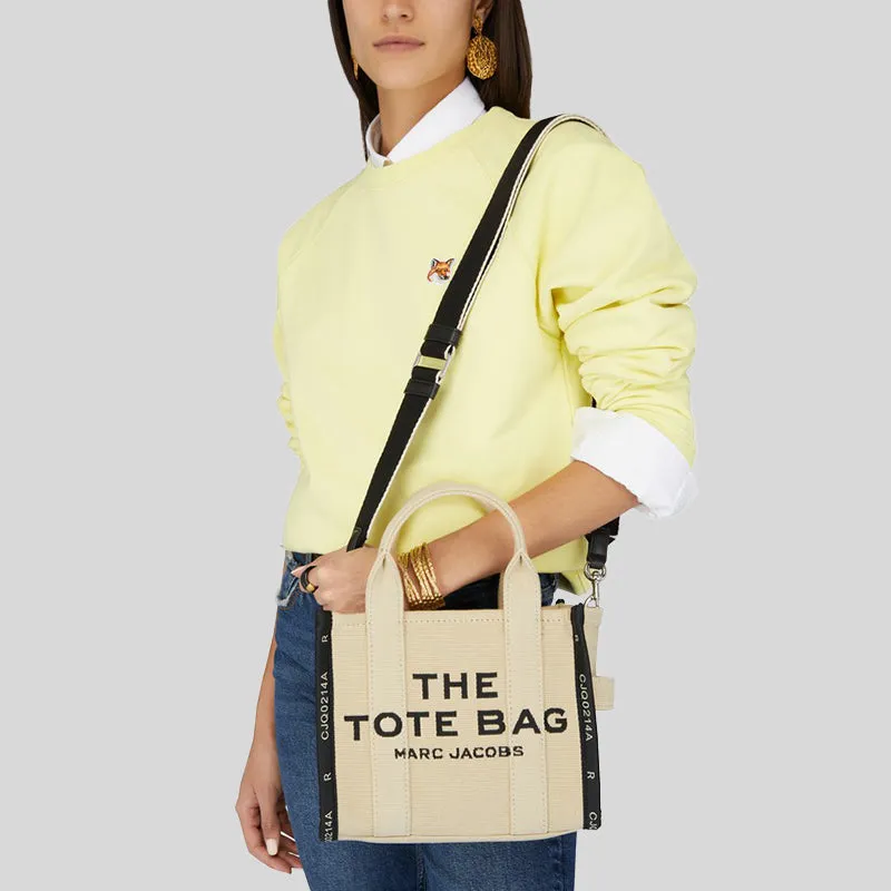 Marc Jacobs Bags MARC JACOBS The Jacquard Small Tote Bag Warm Sand M0017025