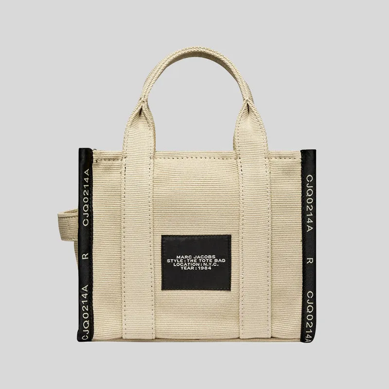 Marc Jacobs Bags MARC JACOBS The Jacquard Small Tote Bag Warm Sand M0017025