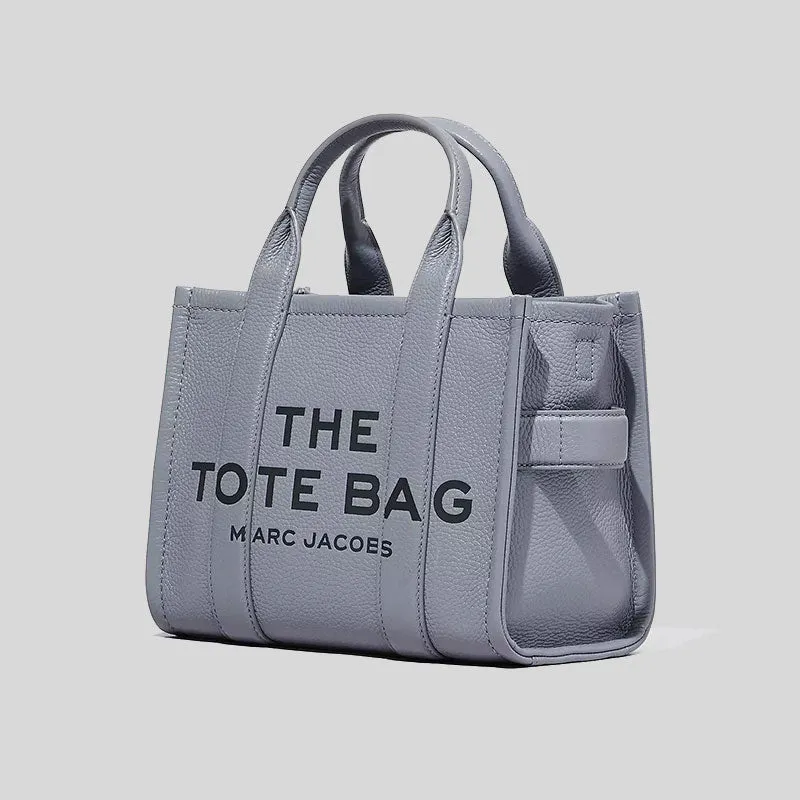 Marc Jacobs Bags MARC JACOBS The Leather Small Tote Bag Traveler Tote Wolf Grey H009L01SP21