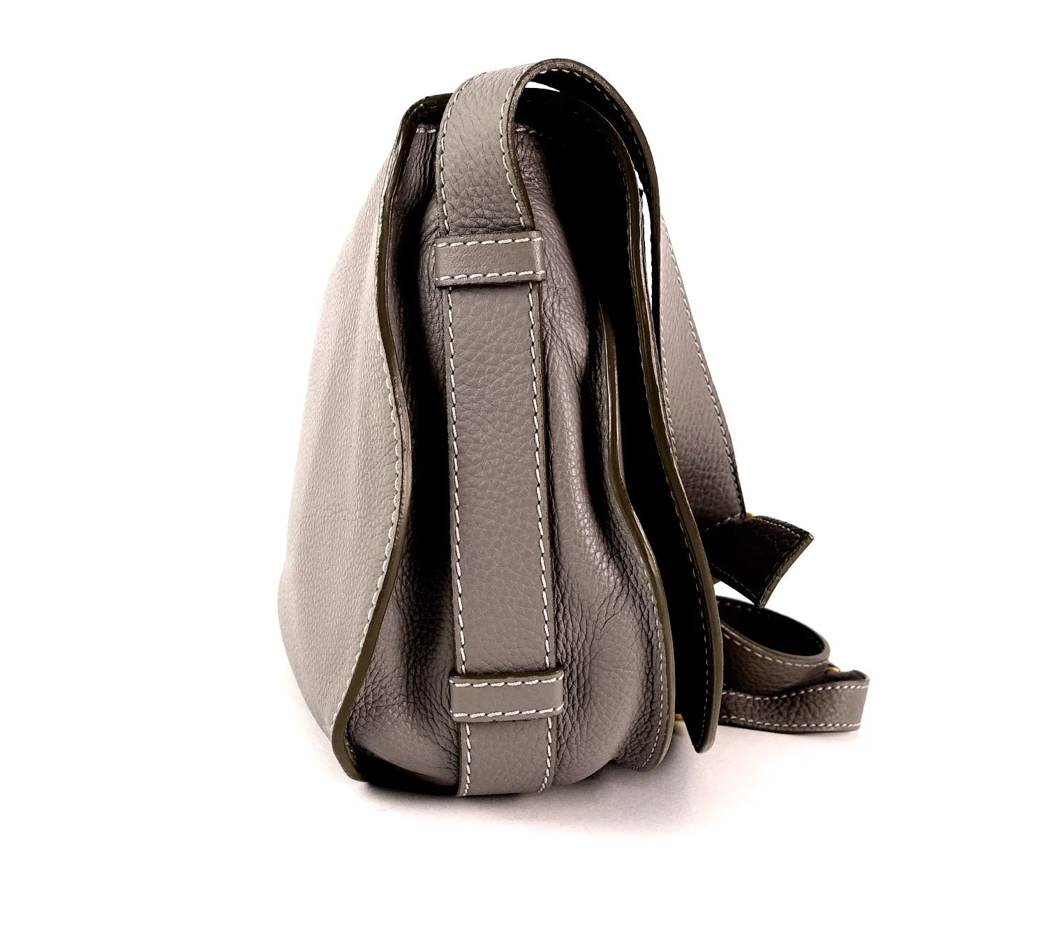 Marcie Calfskin Leather Medium Crossbody Bag Bags_Chloé