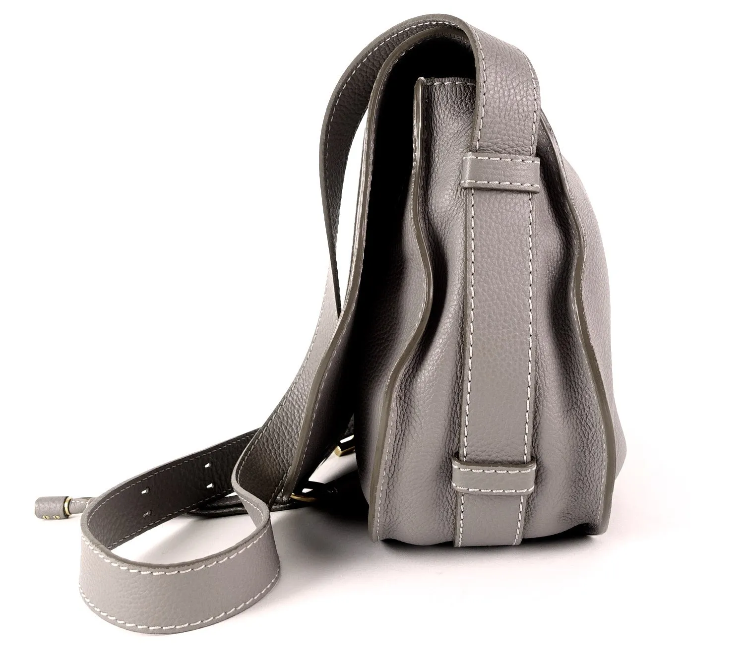 Marcie Calfskin Leather Medium Crossbody Bag Bags_Chloé