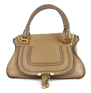 Marcie Calfskin Leather Medium Handbag Bags_Chloé