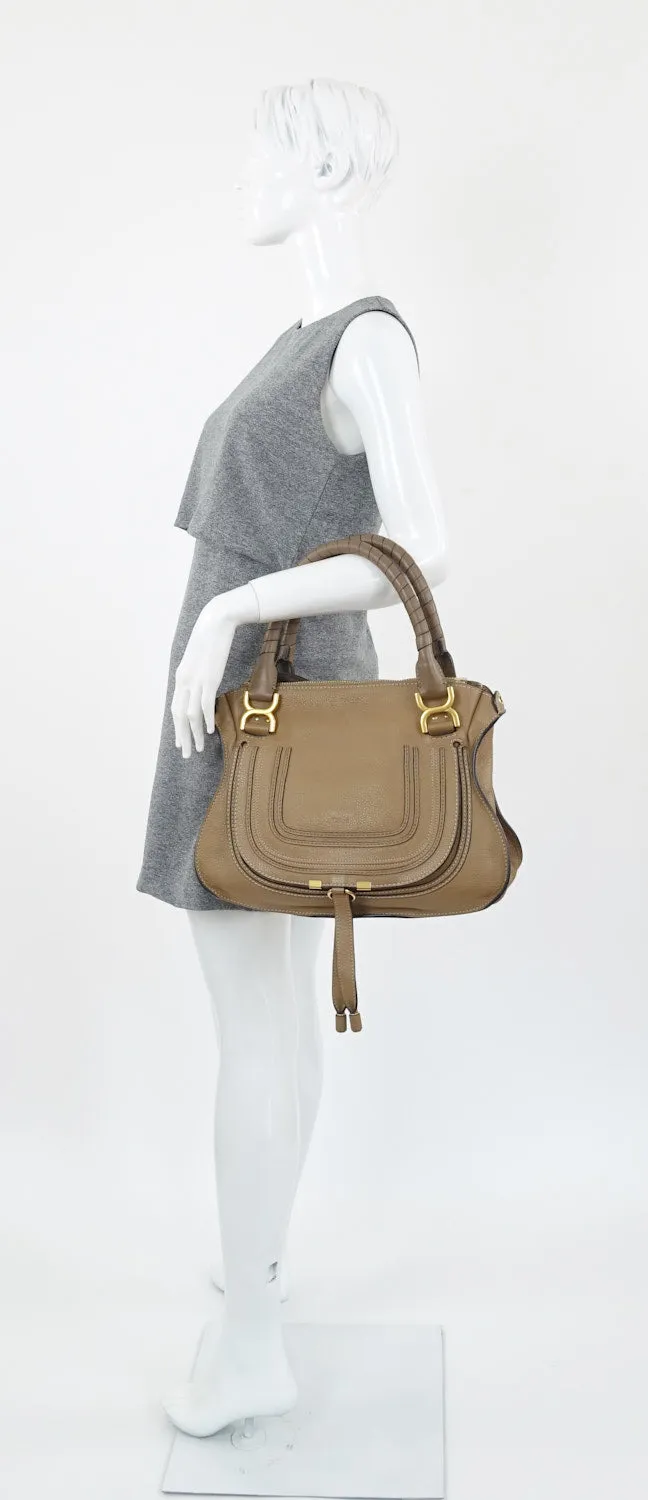 Marcie Calfskin Leather Medium Handbag Bags_Chloé