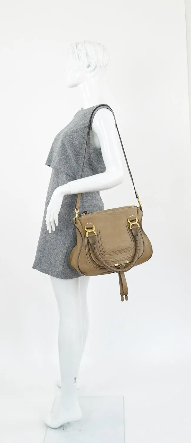 Marcie Calfskin Leather Medium Handbag Bags_Chloé