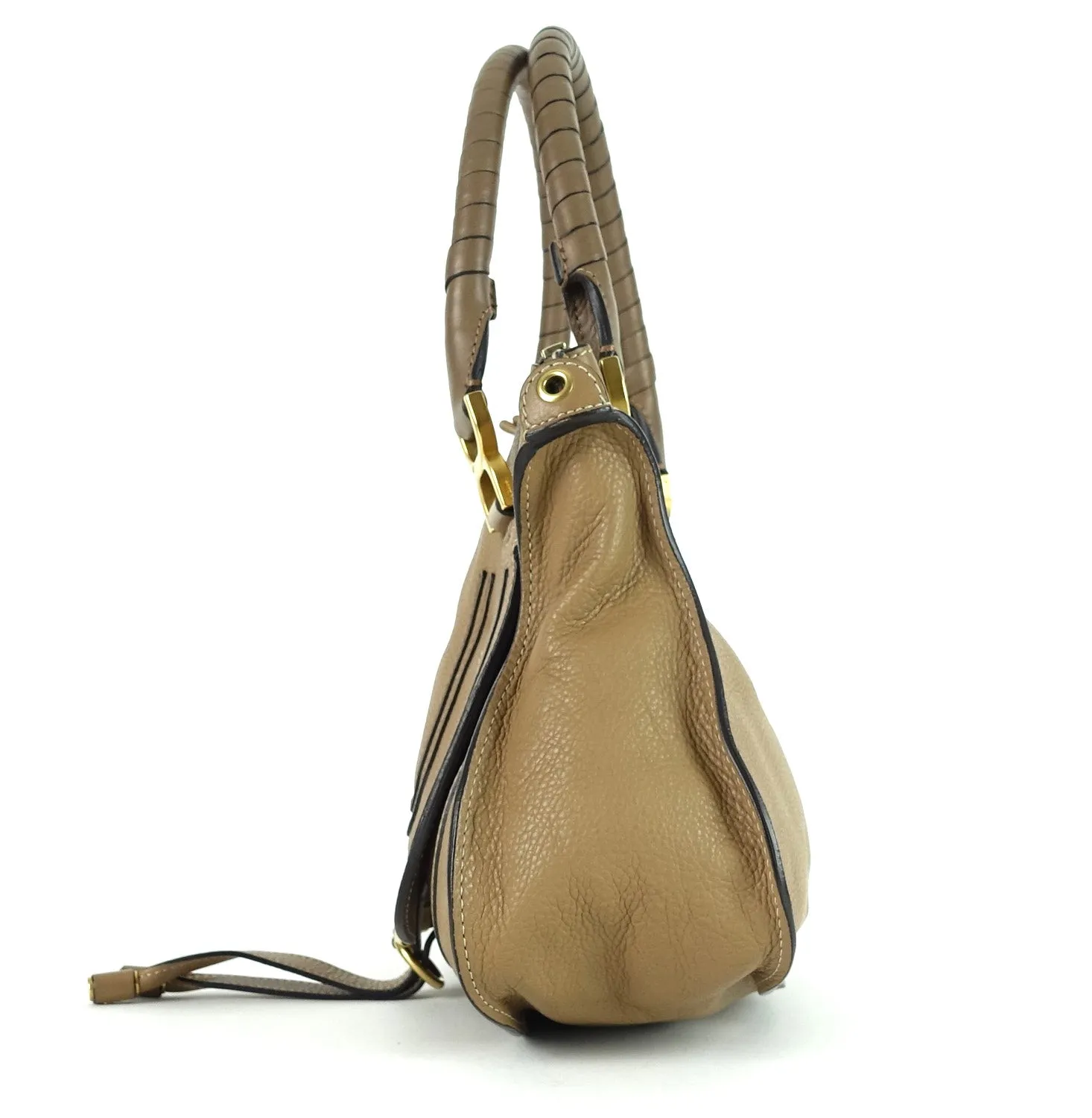 Marcie Calfskin Leather Medium Handbag Bags_Chloé