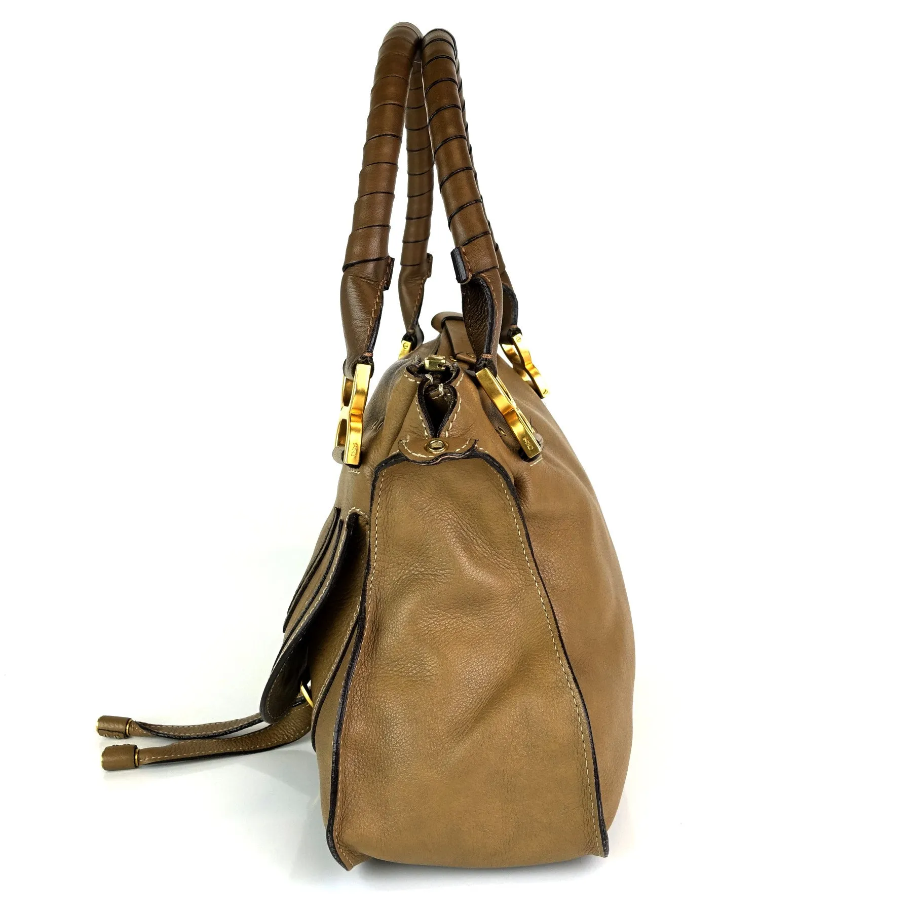 Marcie Calfskin Leather Medium Shoulder Bag Bags_Chloé
