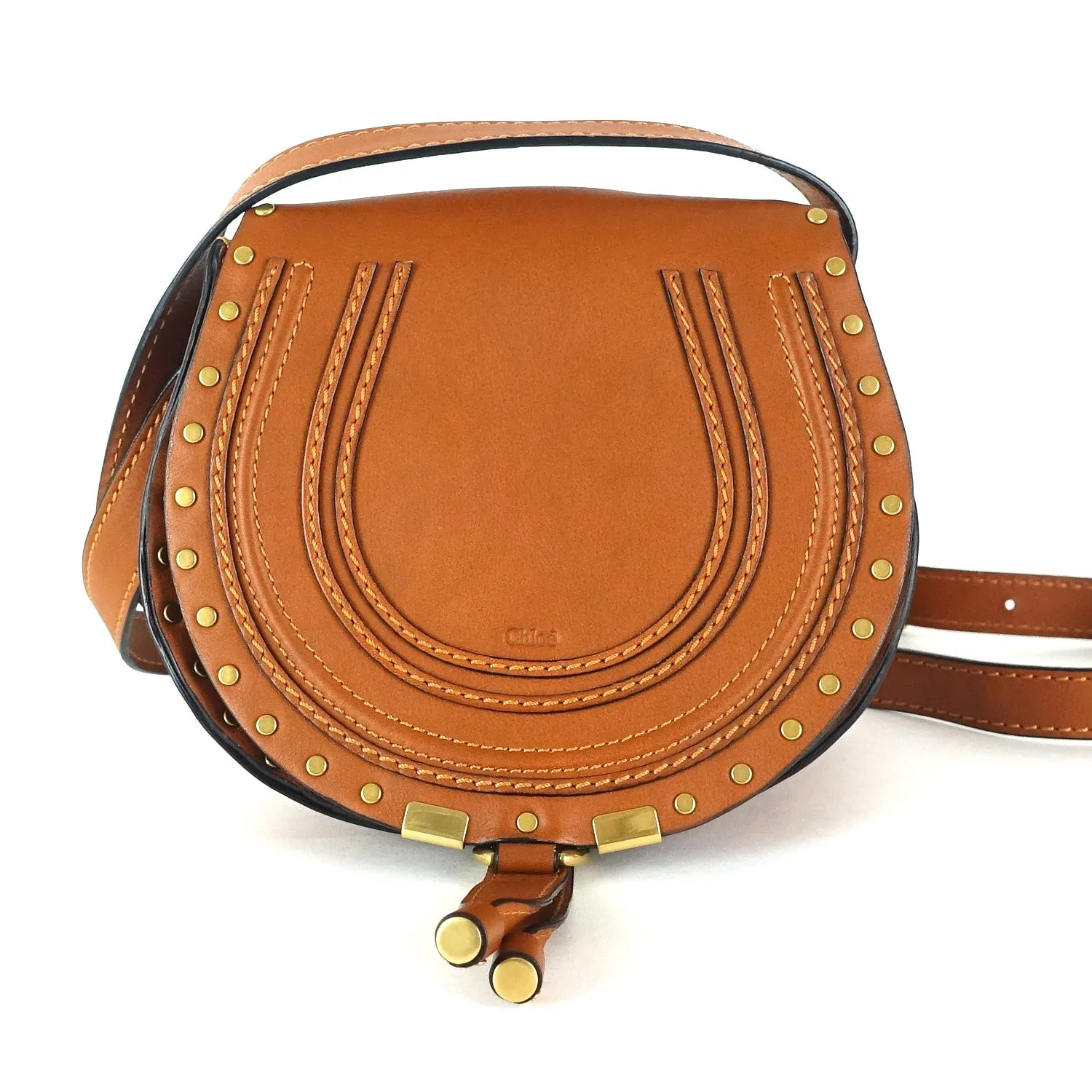 Marcie Calfskin Leather Small Crossbody Bag Bags_Chloé