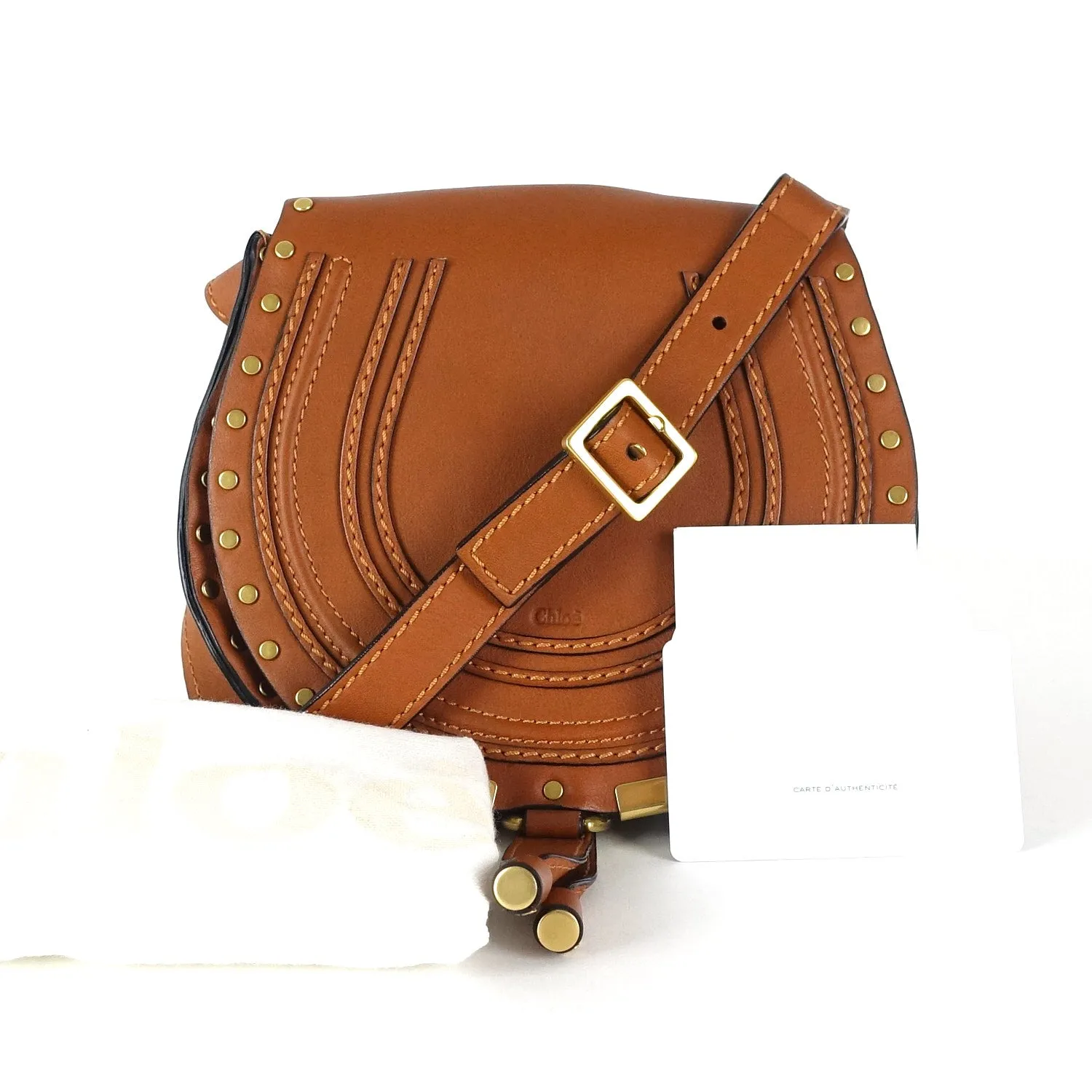 Marcie Calfskin Leather Small Crossbody Bag Bags_Chloé