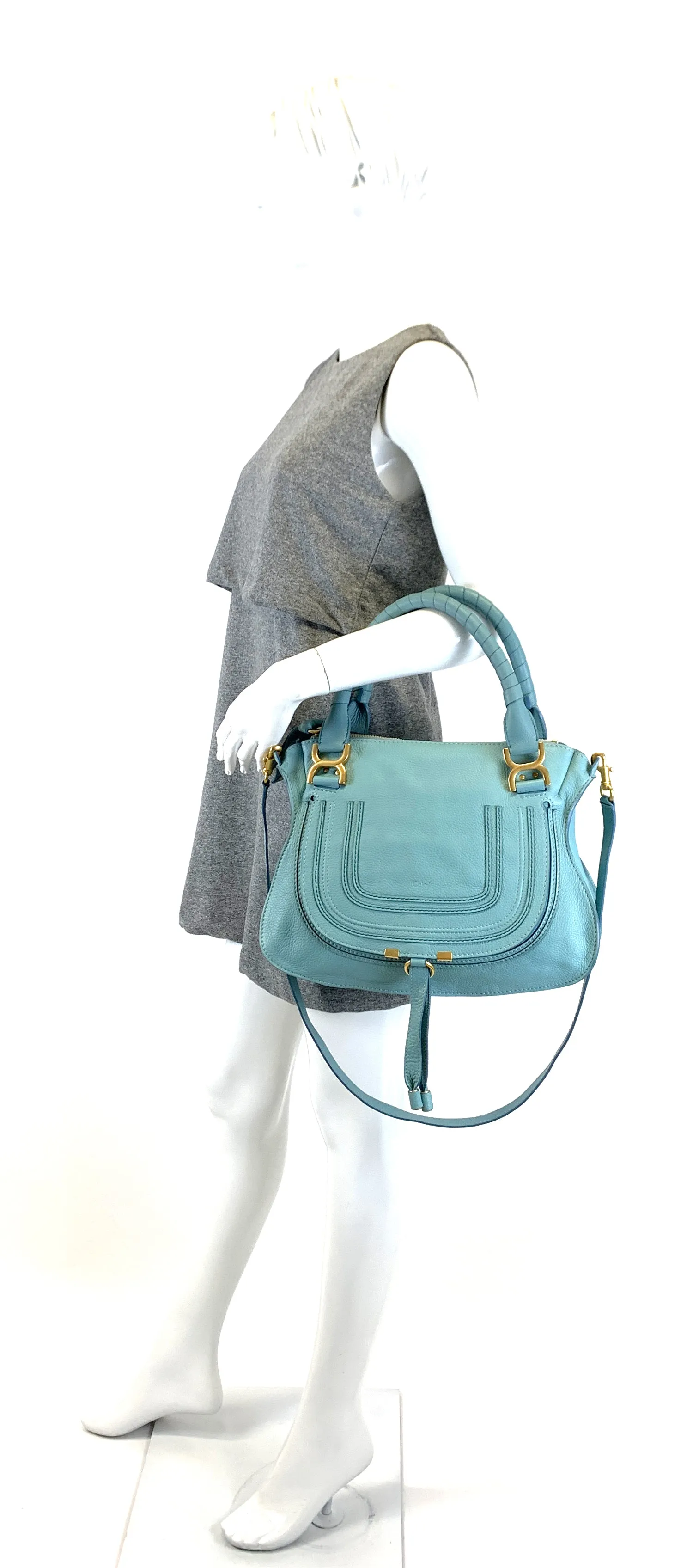 Marcie Medium Calf Leather Bag Bags_Chloé