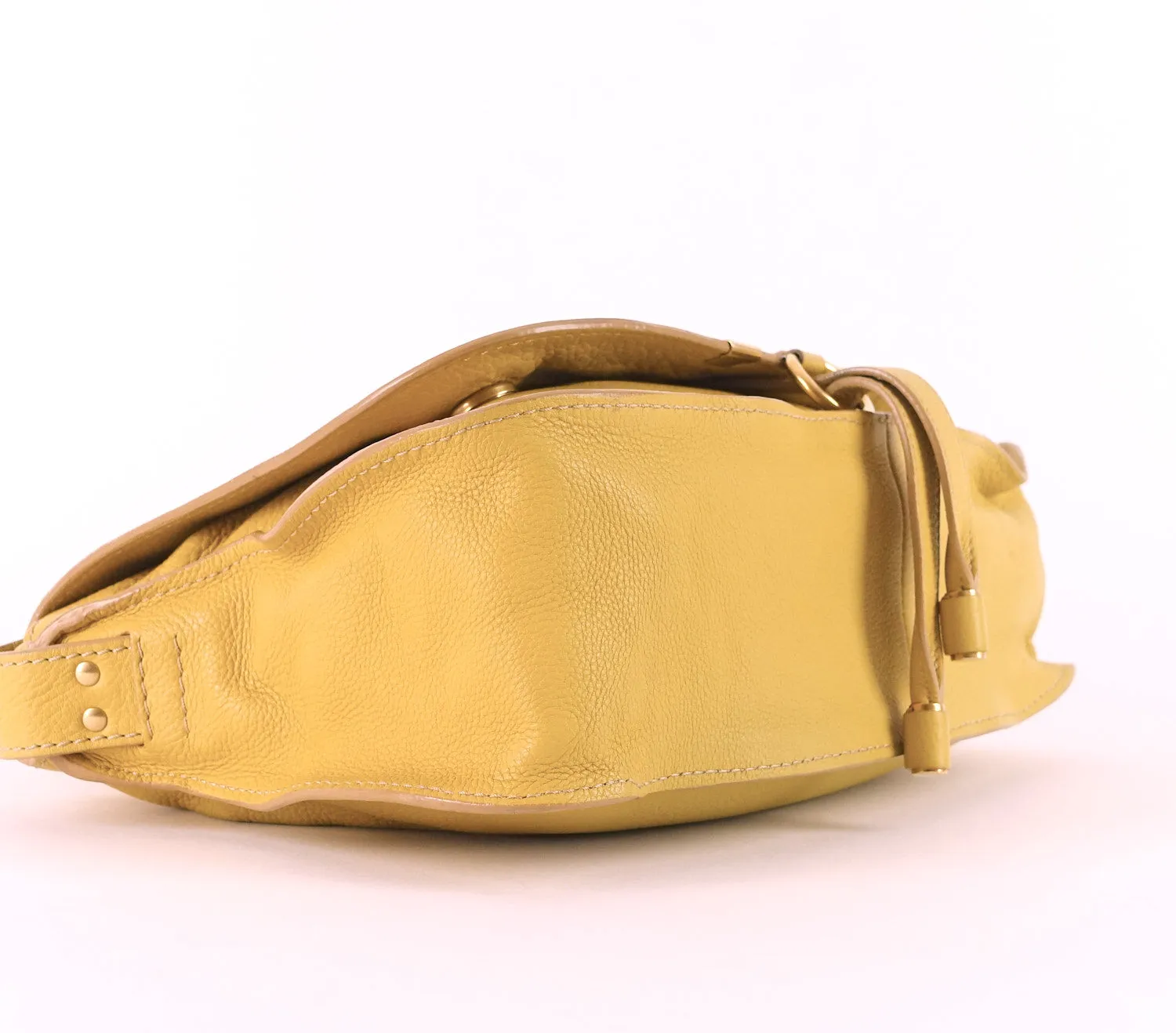 Marcie Top Handle Calfskin Leather Medium Bag Bags_Chloé