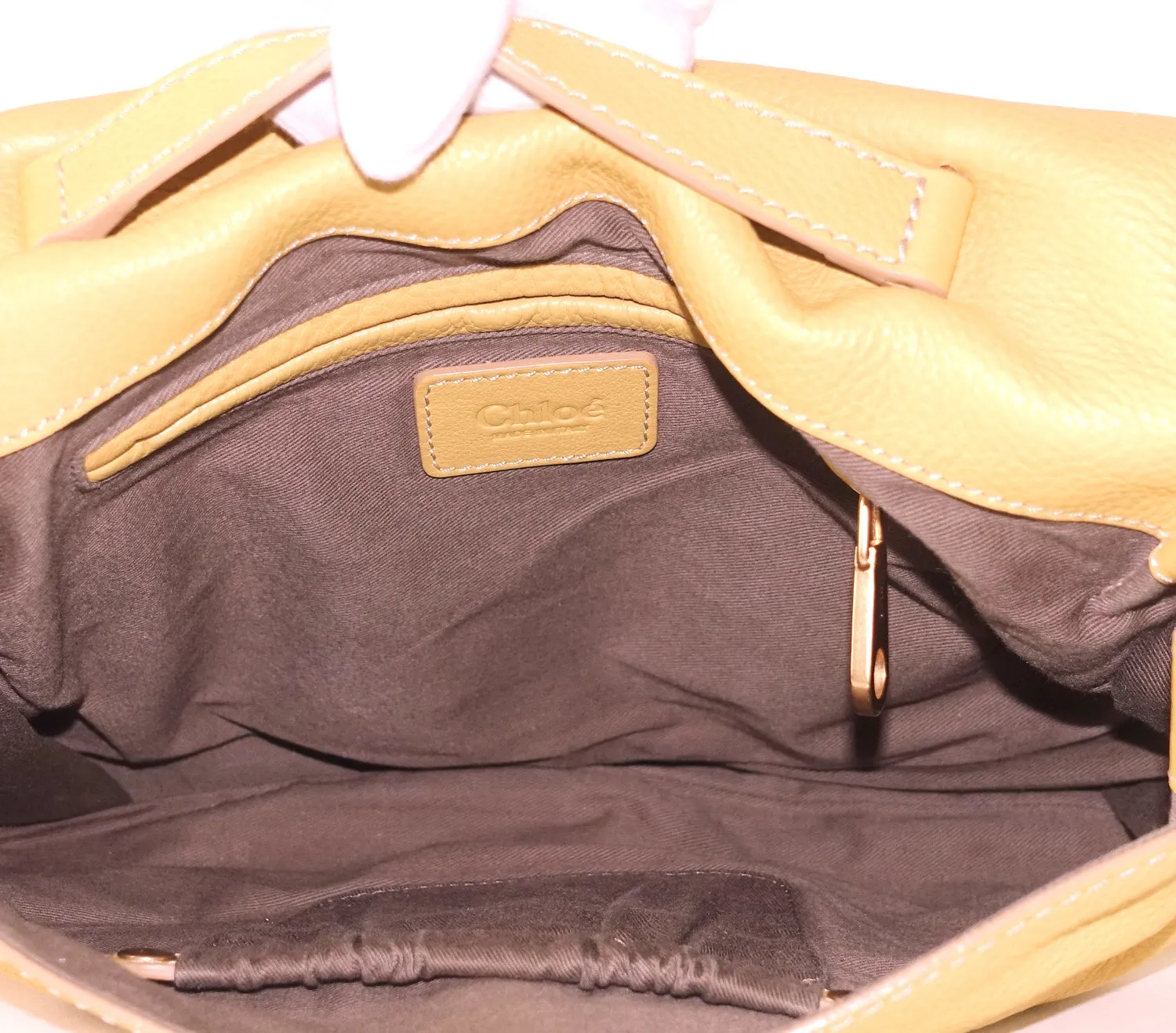 Marcie Top Handle Calfskin Leather Medium Bag Bags_Chloé