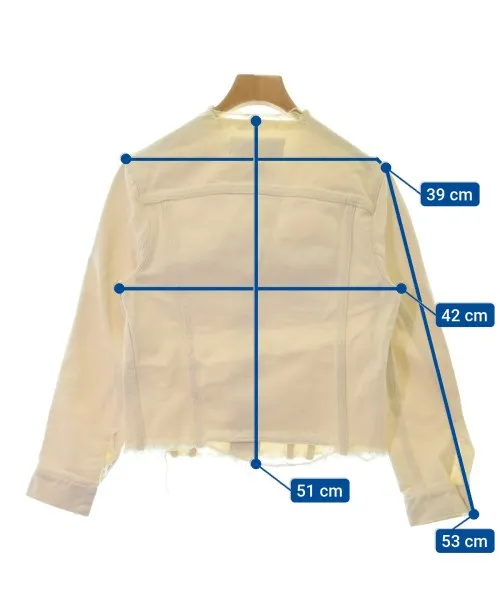 MARQUES' ALMEIDA Denim jackets