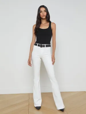 Marty Coated Flare Jean