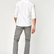 Mavi Zach Straight Grey Twill