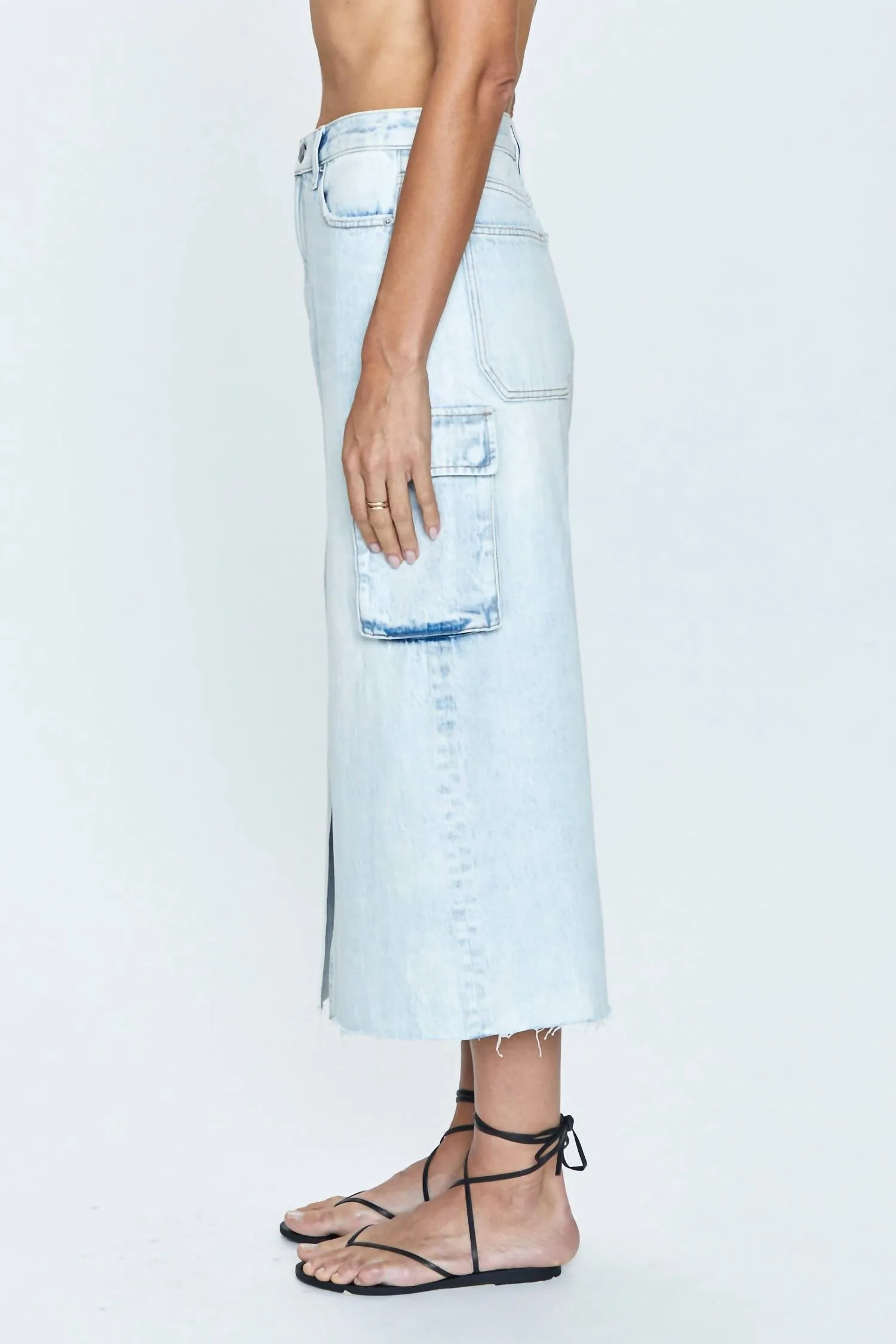 Mckayla Midi Skirt In Parasol