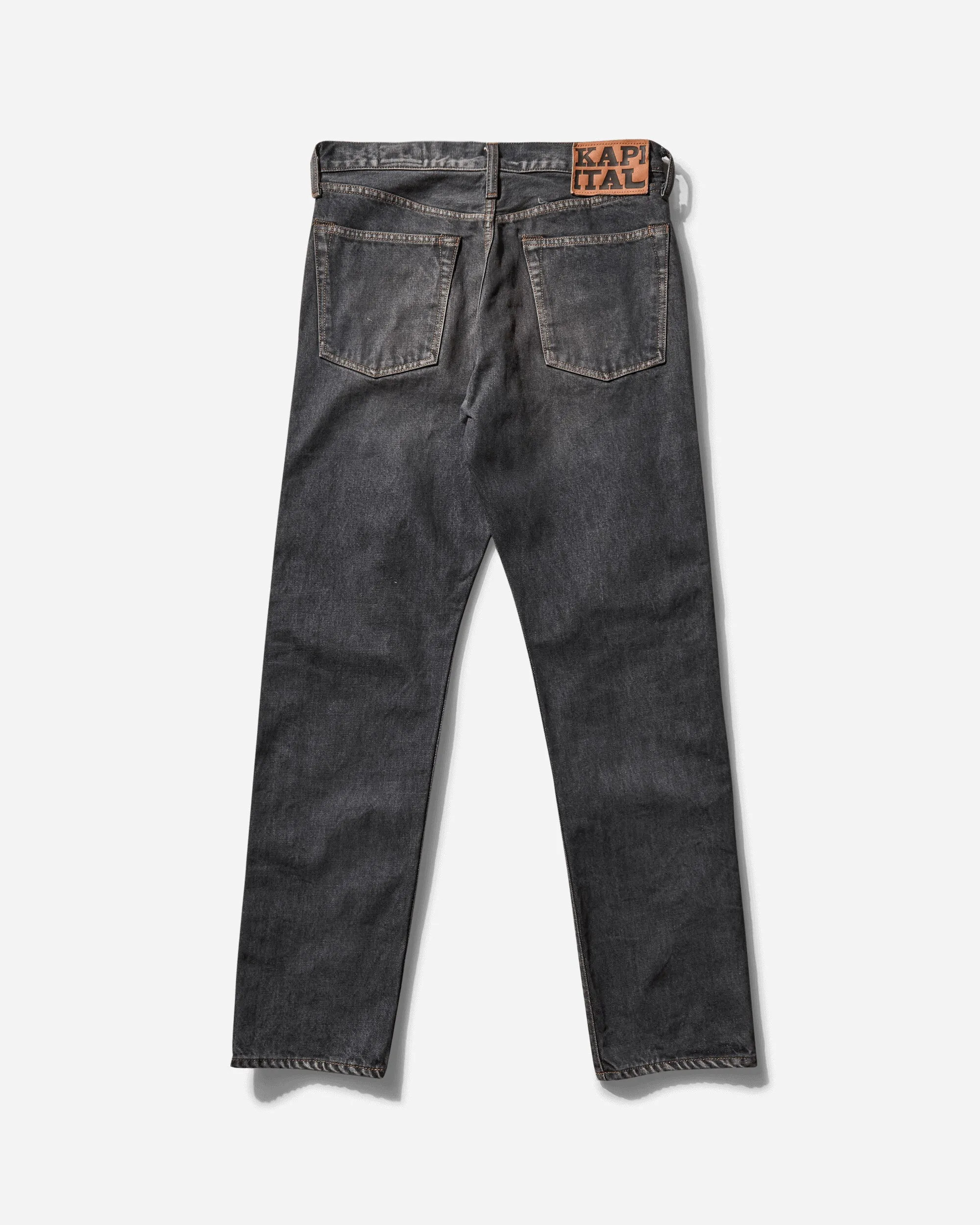 Men's 14oz Denim 5P Monkey Cisco (Studs) Black