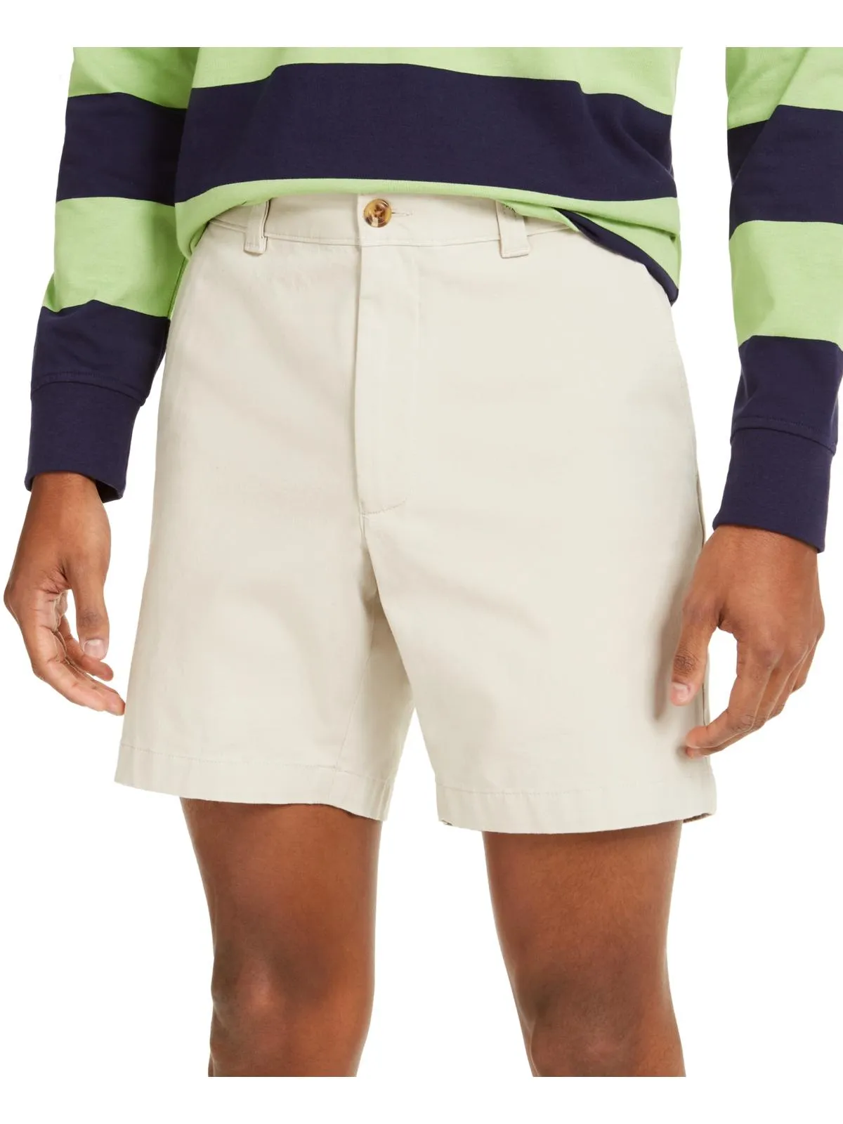 Mens Chino 7" Inseam Khaki Shorts