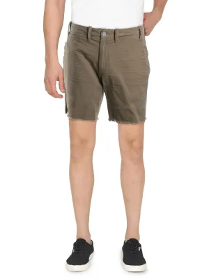 Mens Cotton Straight Fit Khaki, Chino Shorts