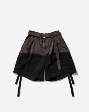 Men's Garment Dye Shorts Black