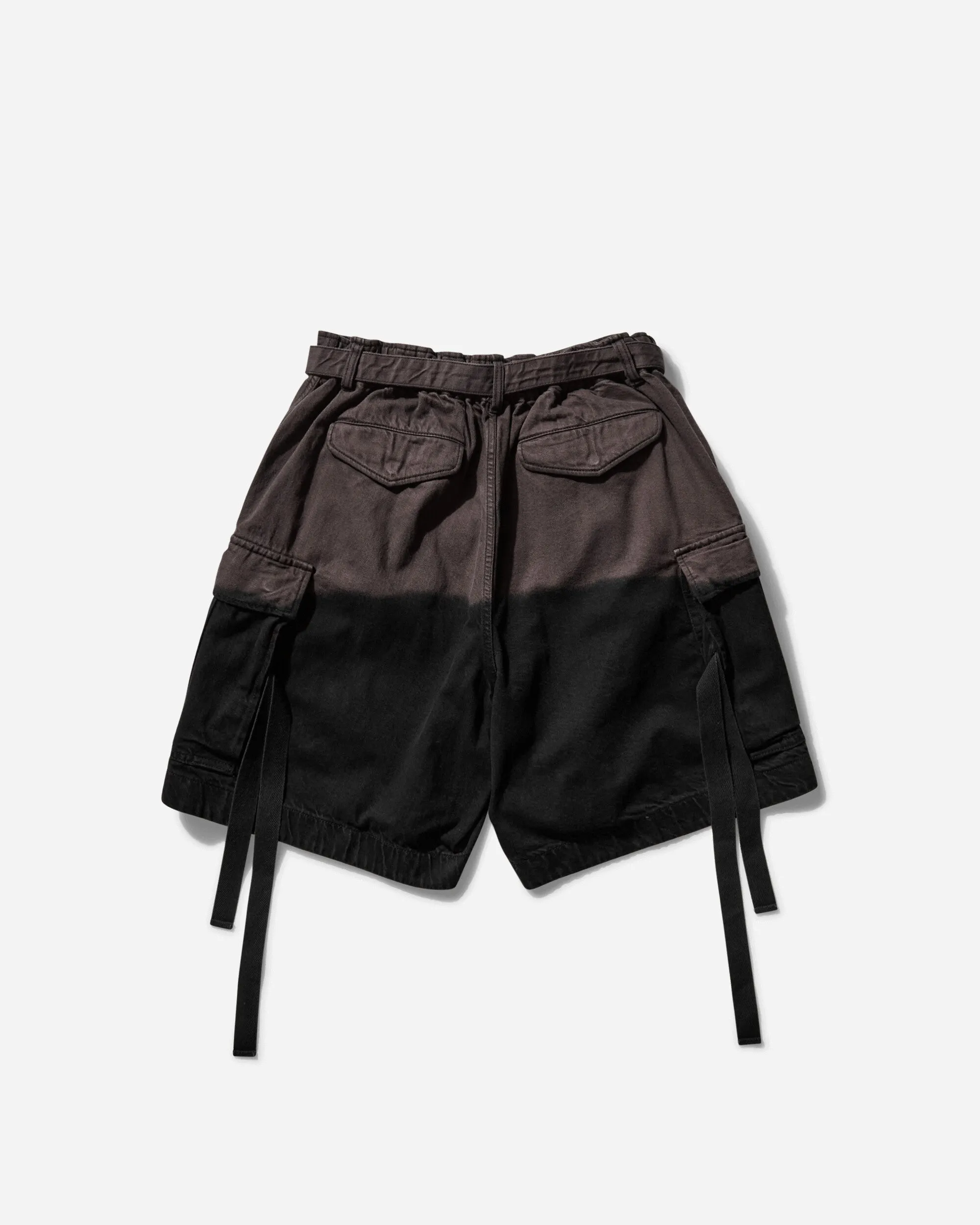Men's Garment Dye Shorts Black