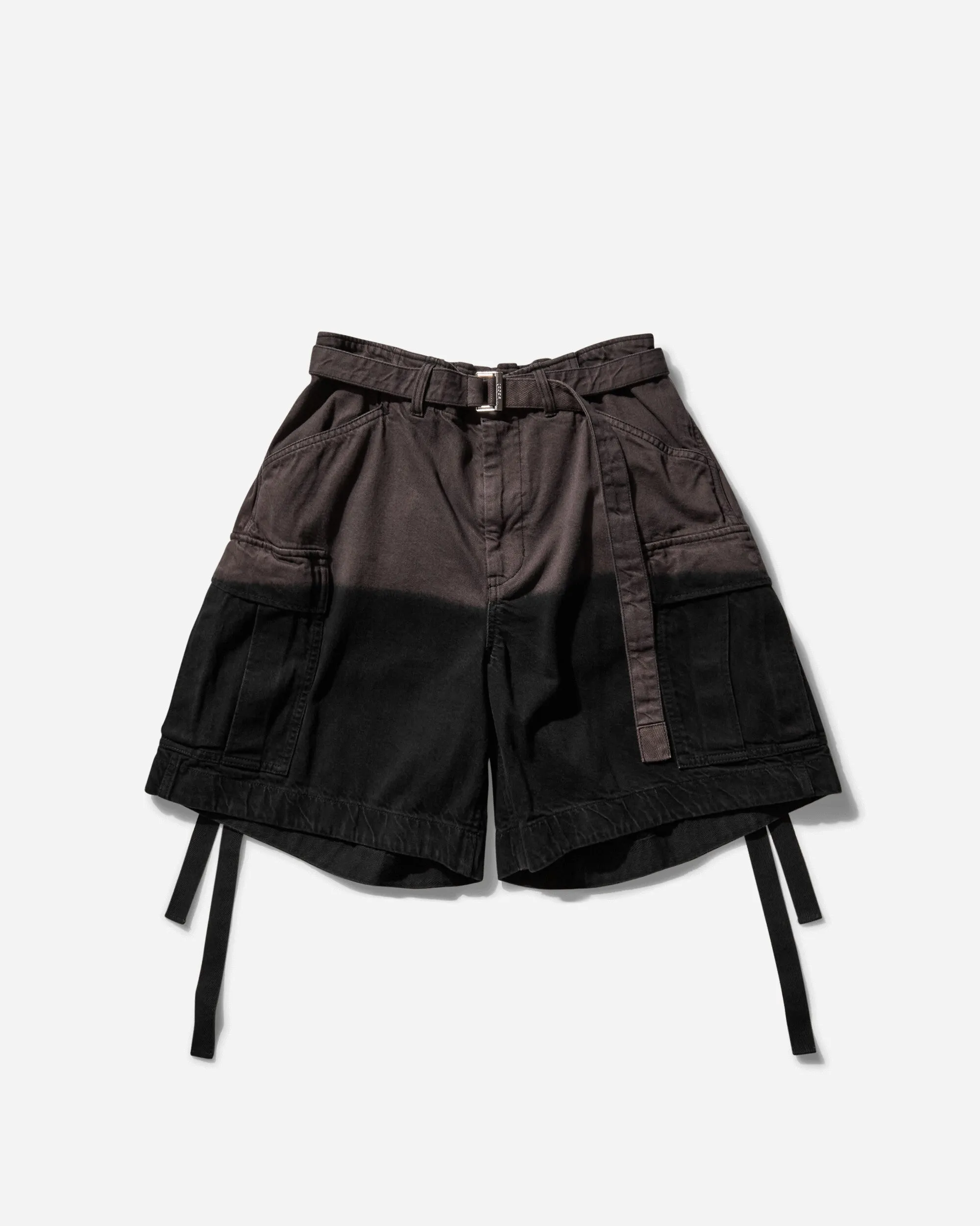 Men's Garment Dye Shorts Black