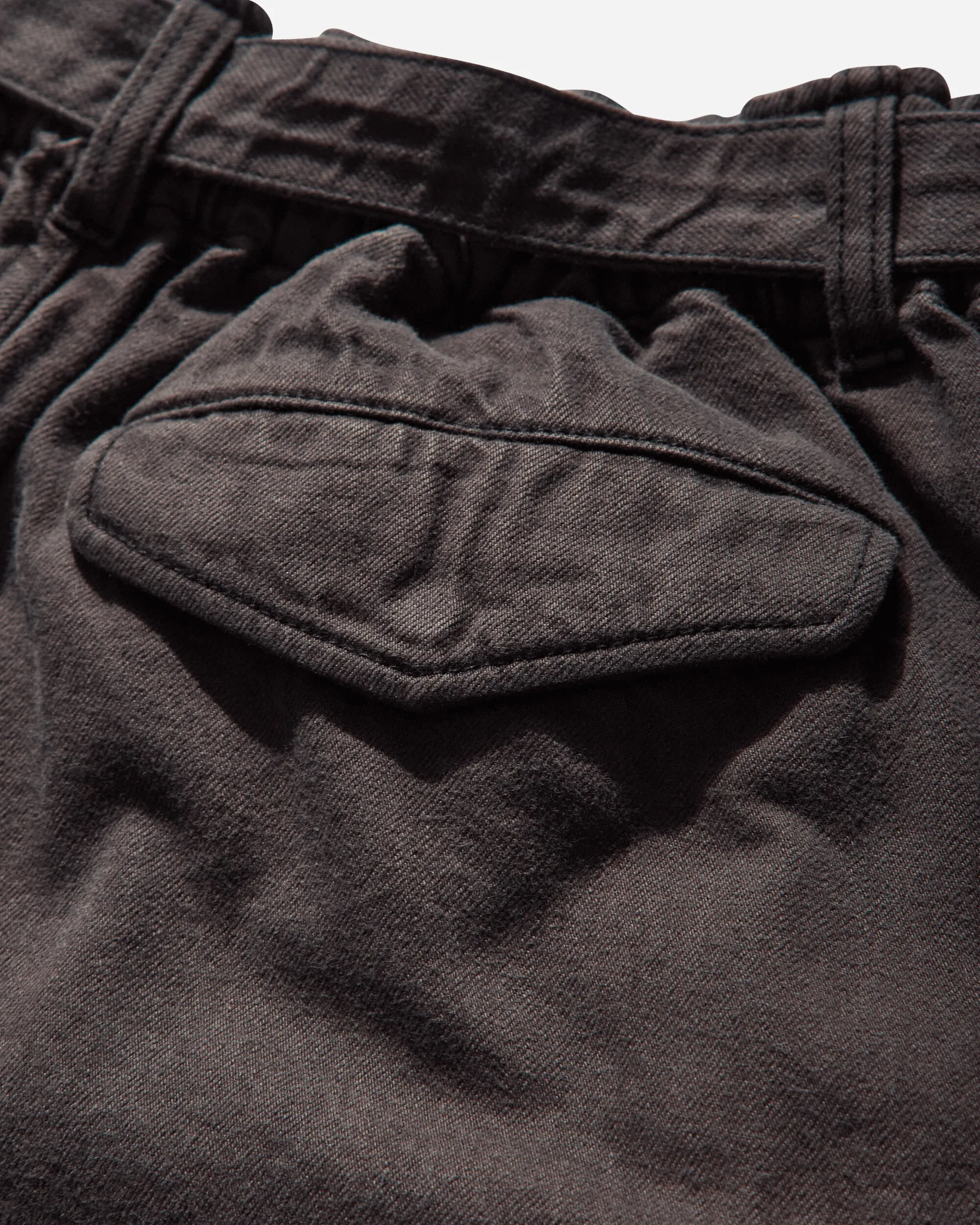 Men's Garment Dye Shorts Black