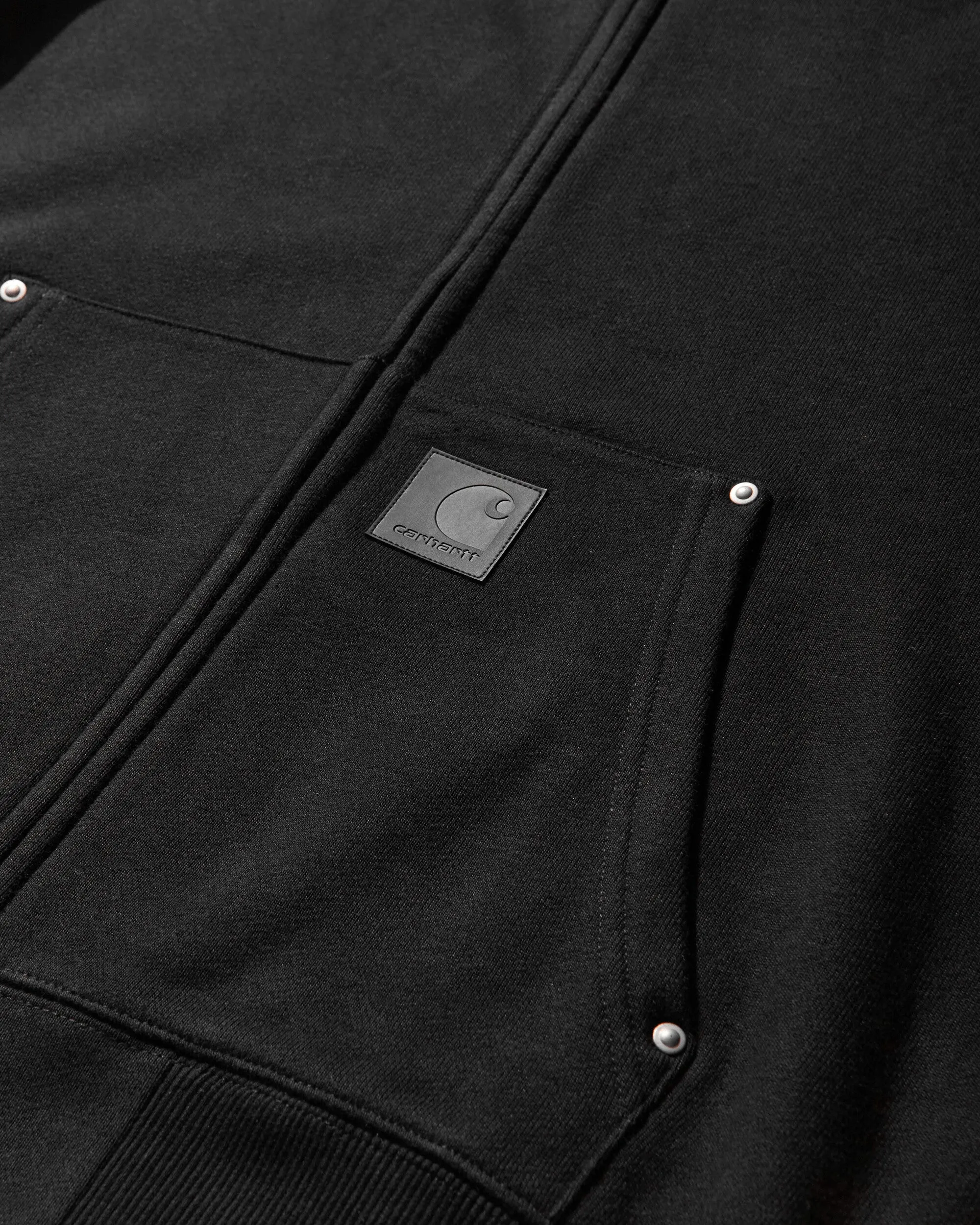 Men's Hooded Eldon Sweat Jacket Black
