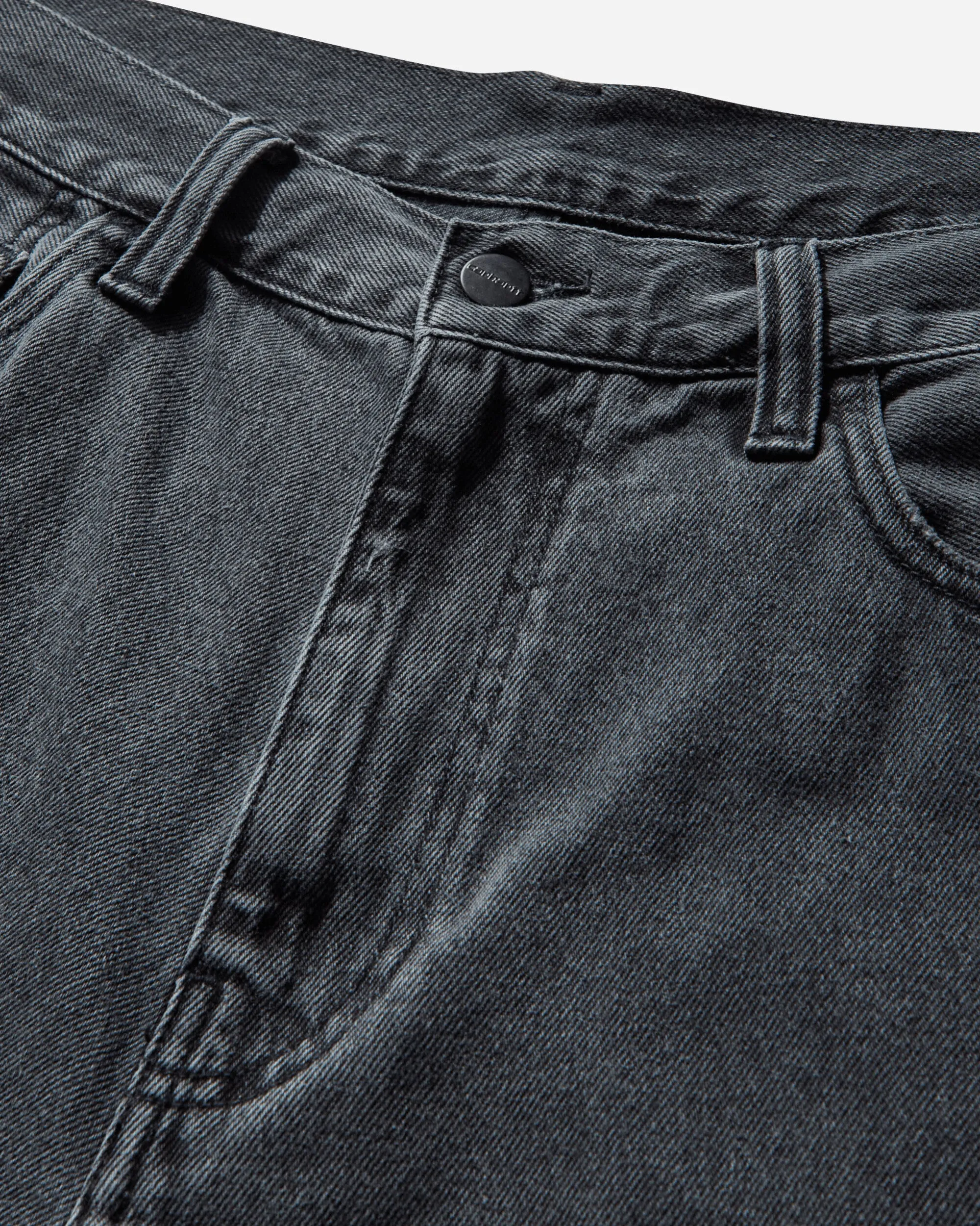 Men's Landon Shorts Black (Heavy Stone Washed)