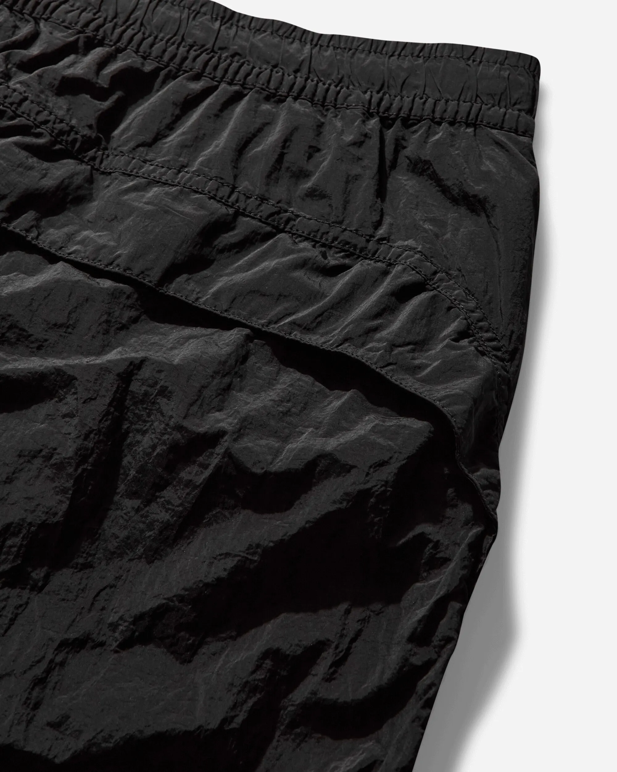 Men's Nylon Metal Cargo Shorts Black