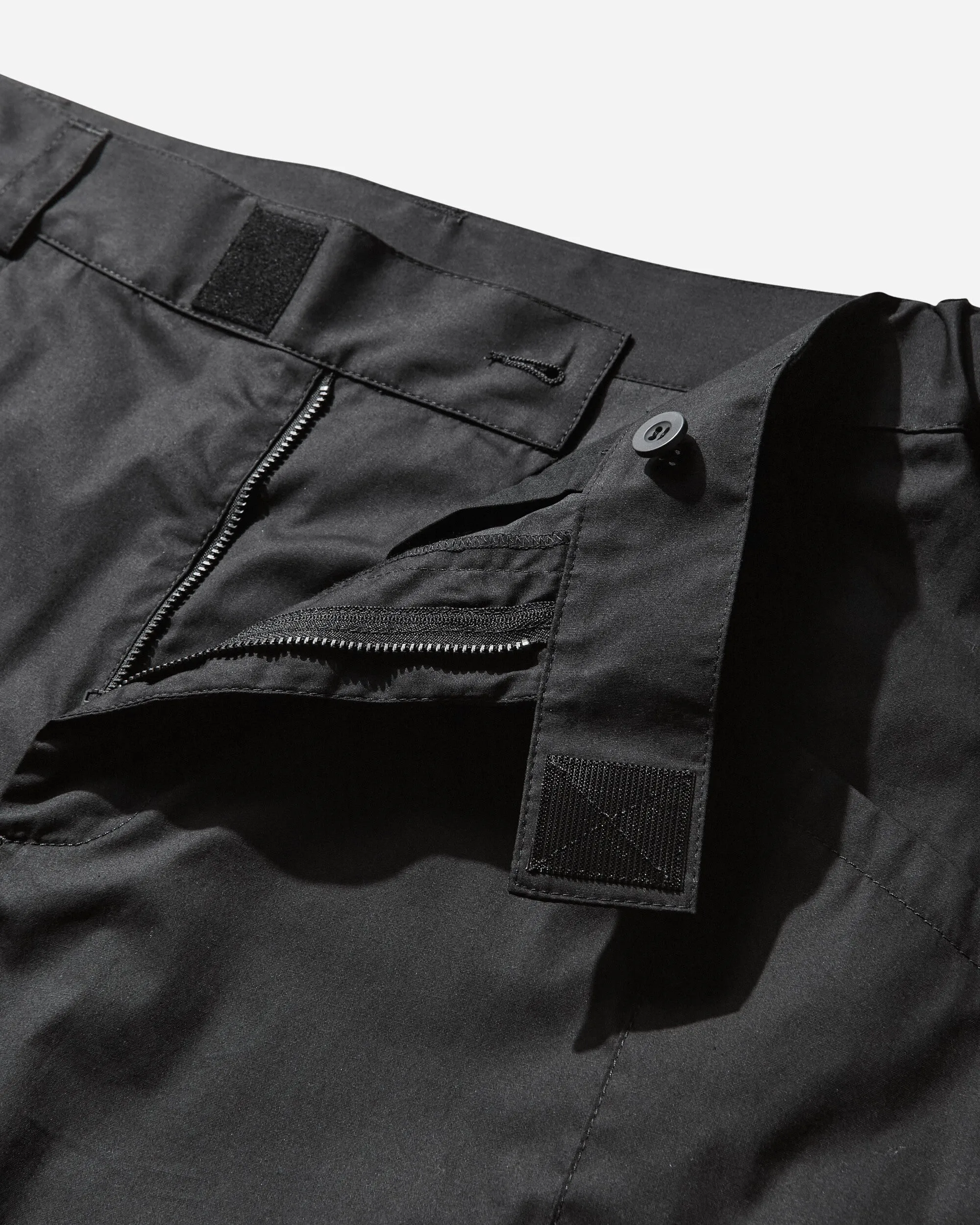 Men's Poplin Cargo Shorts Off Black