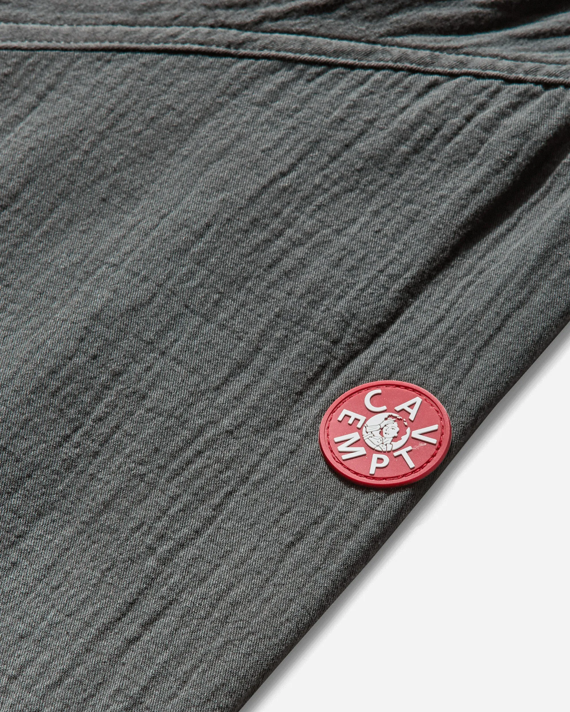 Men's Soft Cotton Zip Jacket Charcoal