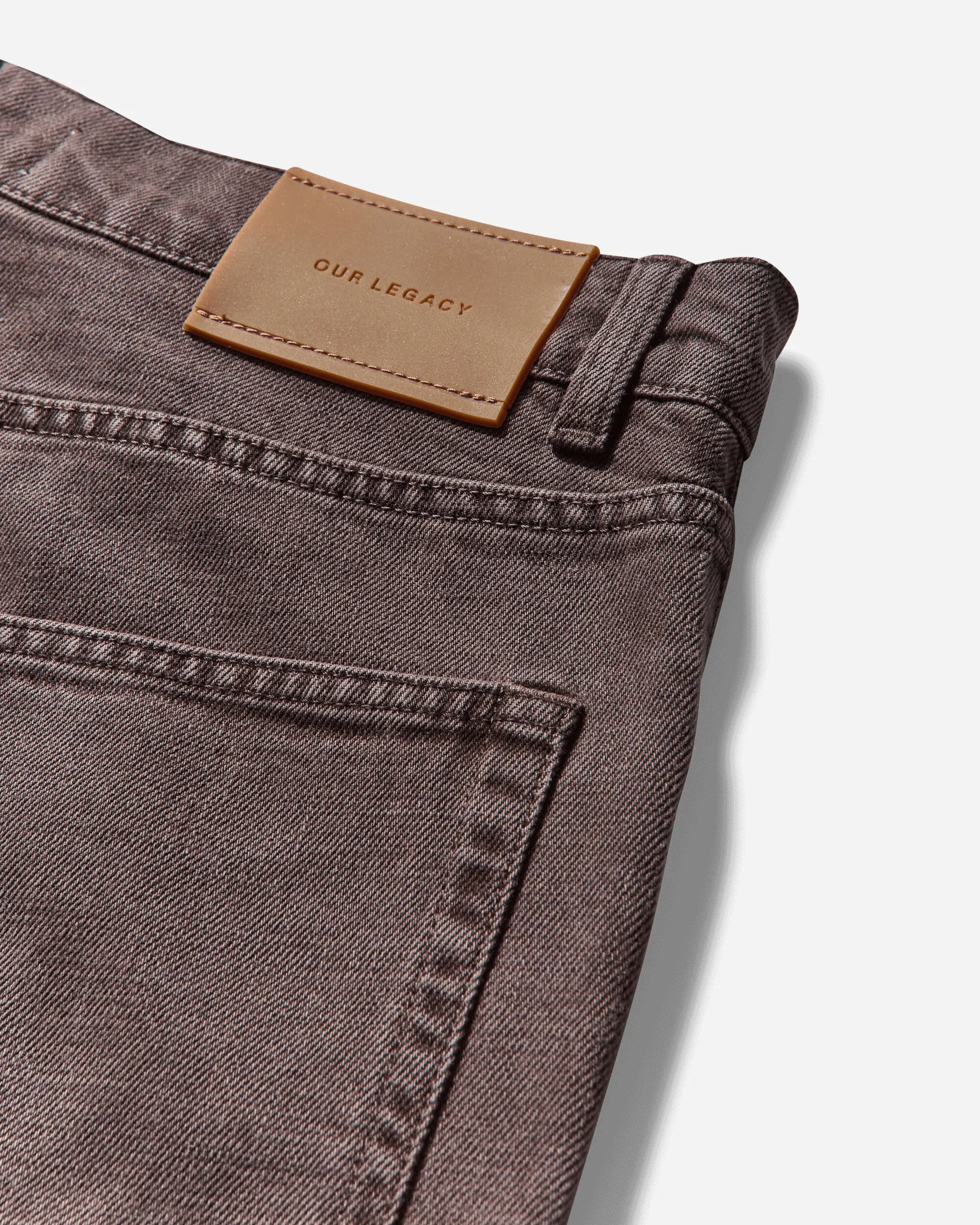 Men's Vast Cut Jeans Royal Brown Overdye
